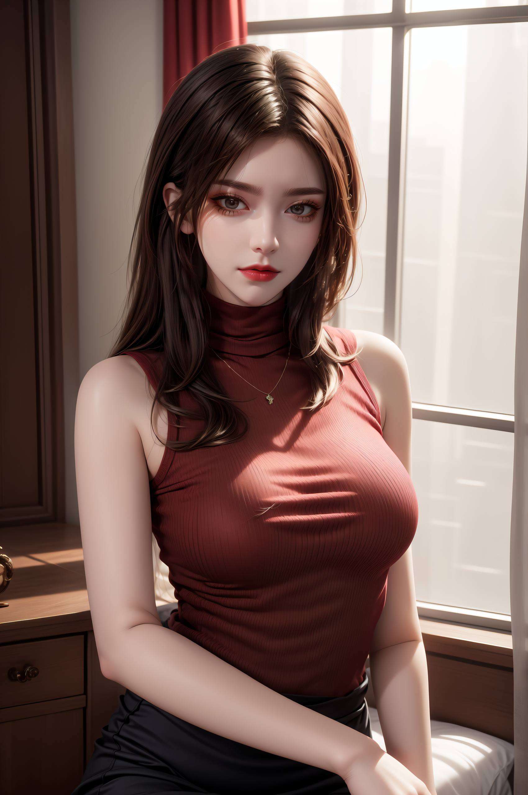 每一帧都如艺术品般精致与国漫美女的柔美线条