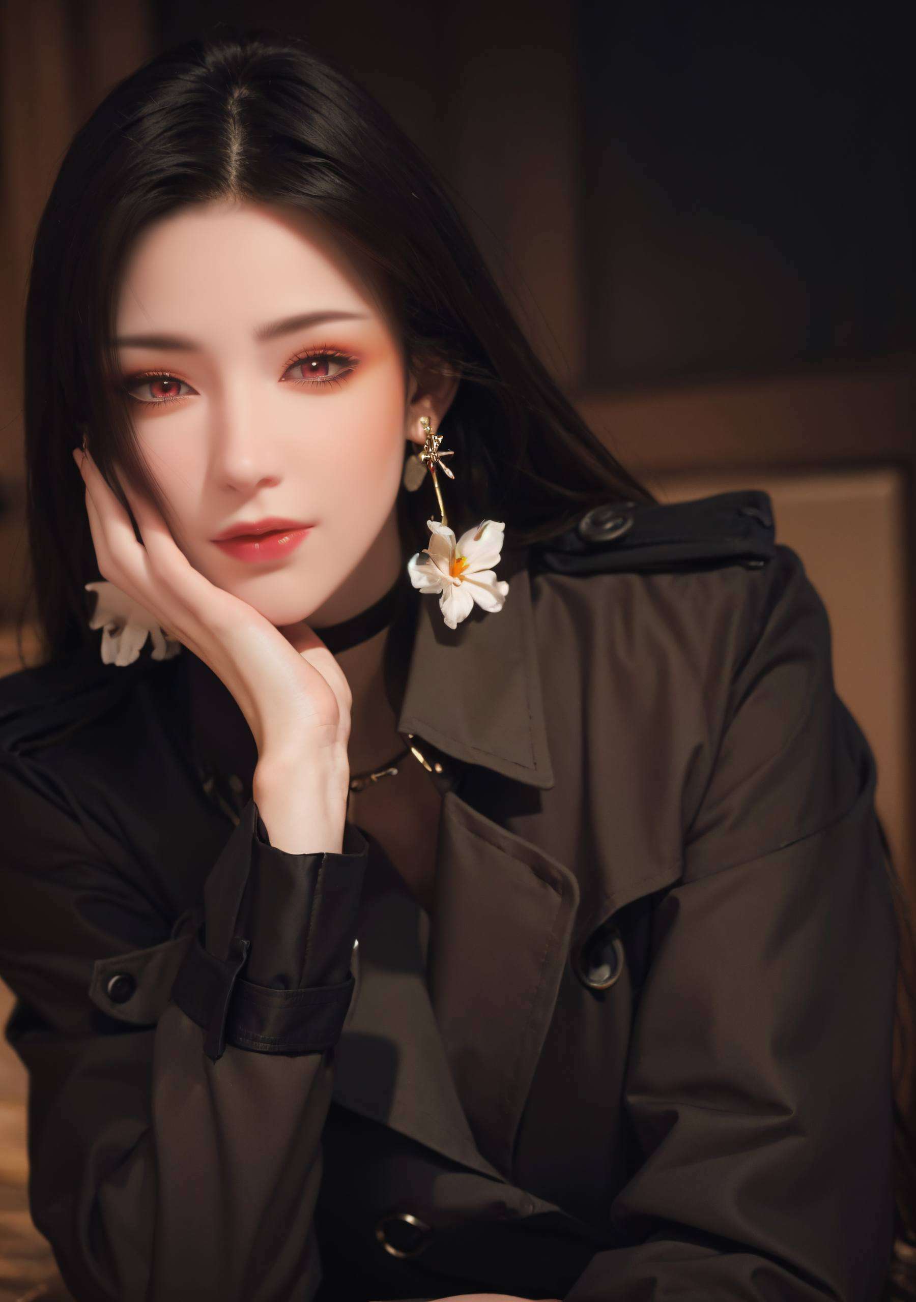 为你的桌面带来一抹古典的优雅与灵动唇角轻扬