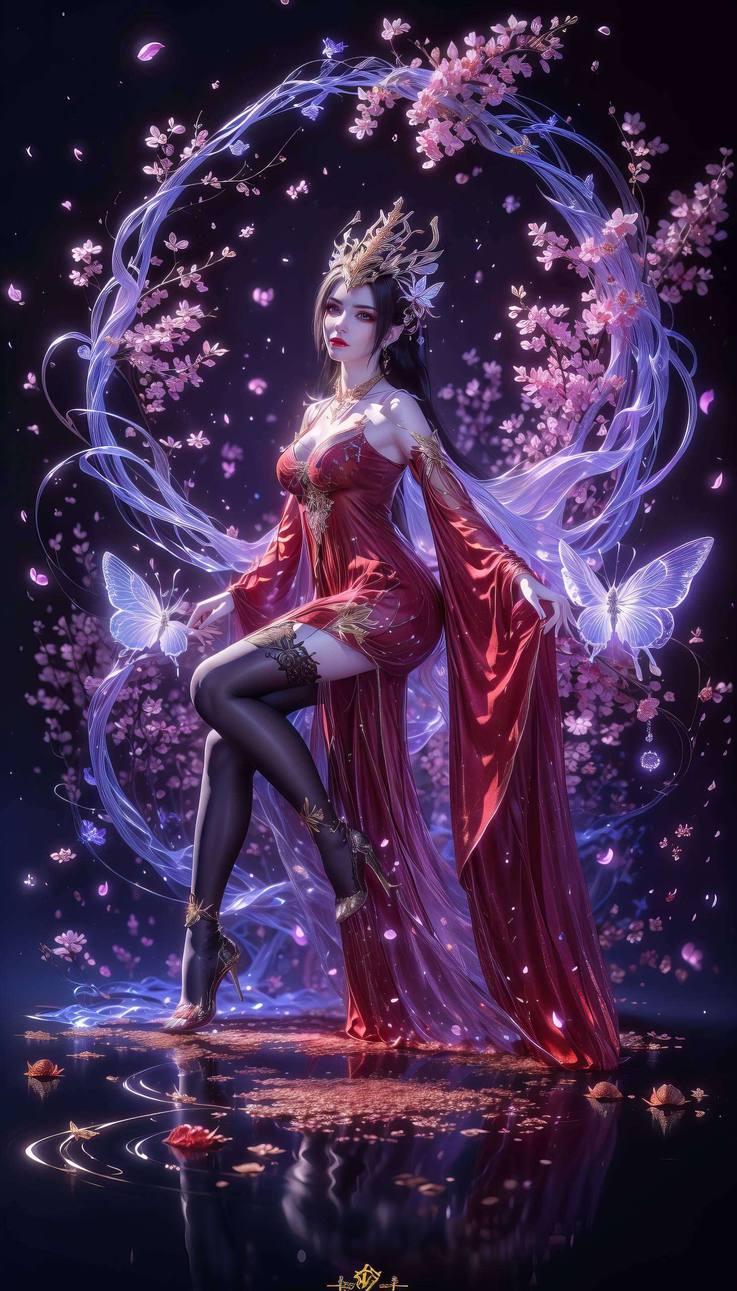 以其独特的艺术风格和细腻的线条融合了国漫经典《斗破苍穹》中的云韵与美杜莎两大美女
