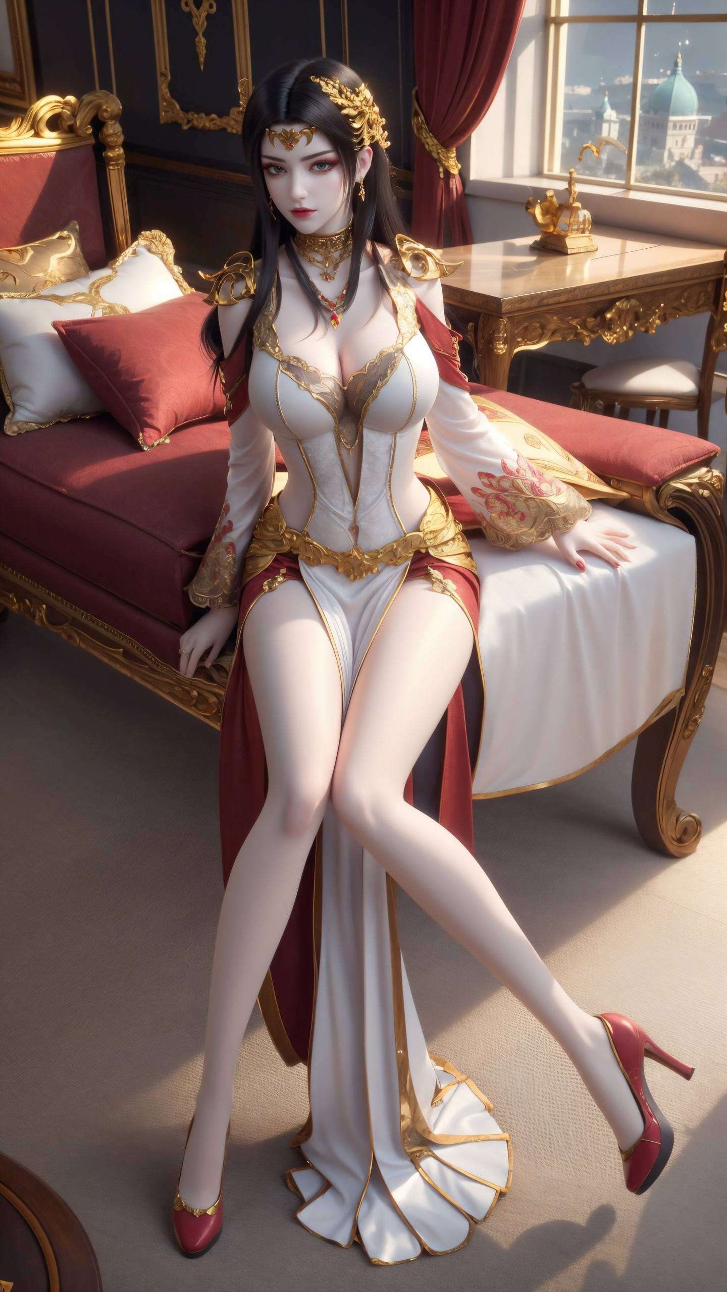 让你沉浸于古典神话与现代艺术的交融之美以细腻笔触描绘她的蛇发与冷艳眼神
