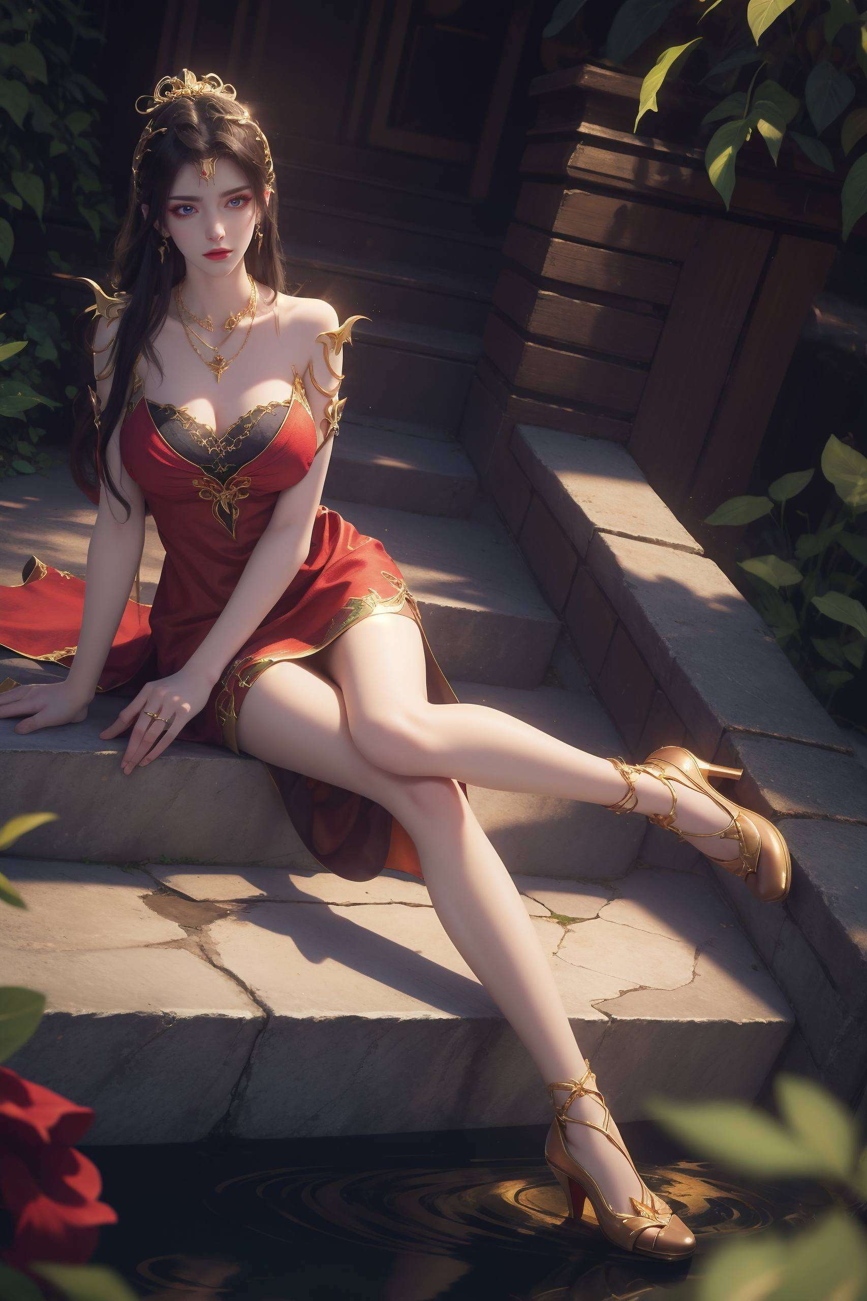 以2K高清画质捕捉国漫女神之美这张【斗破苍穹美杜莎超燃壁纸】