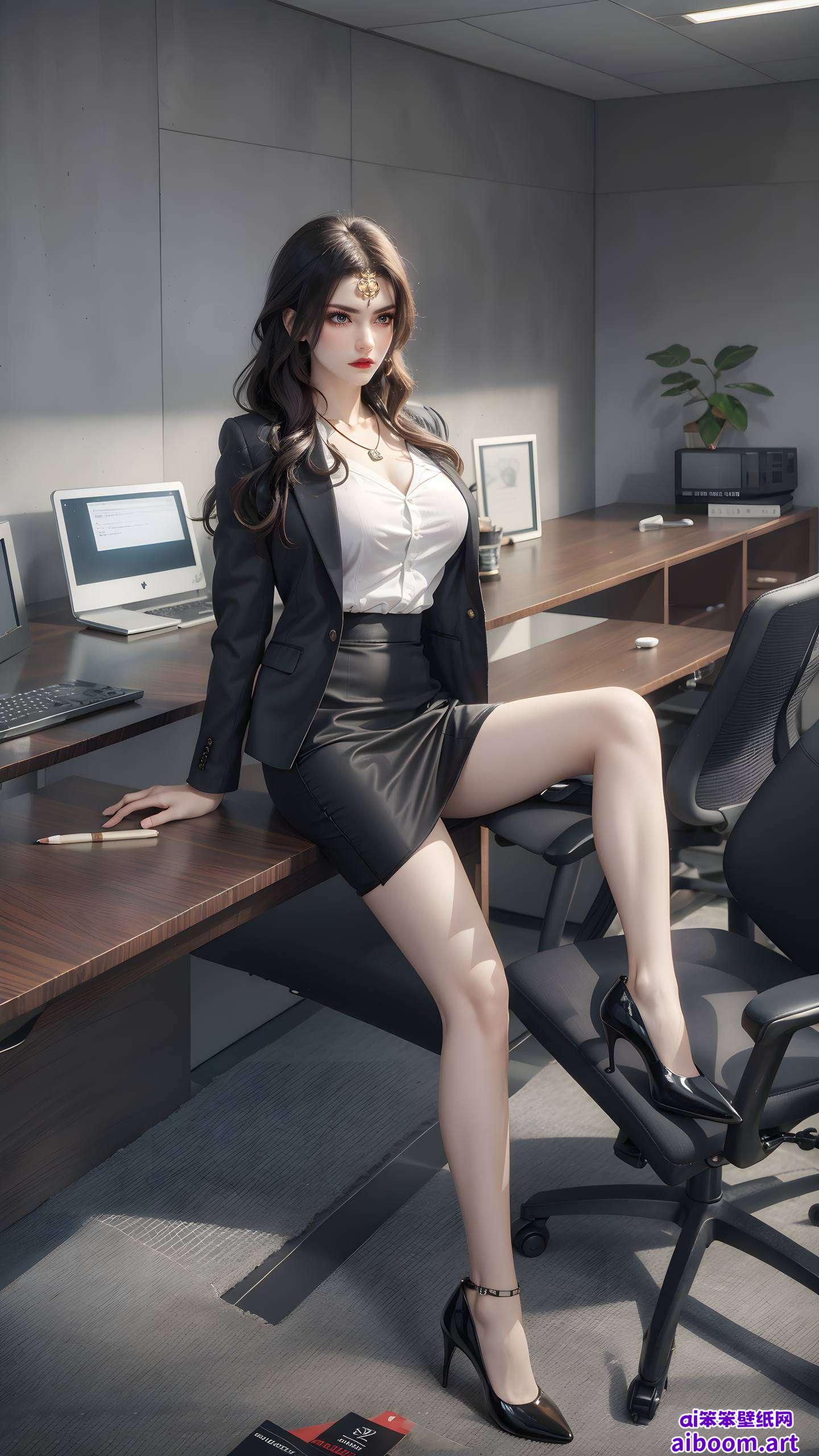 这张超清晰同人壁纸眼神凌厉