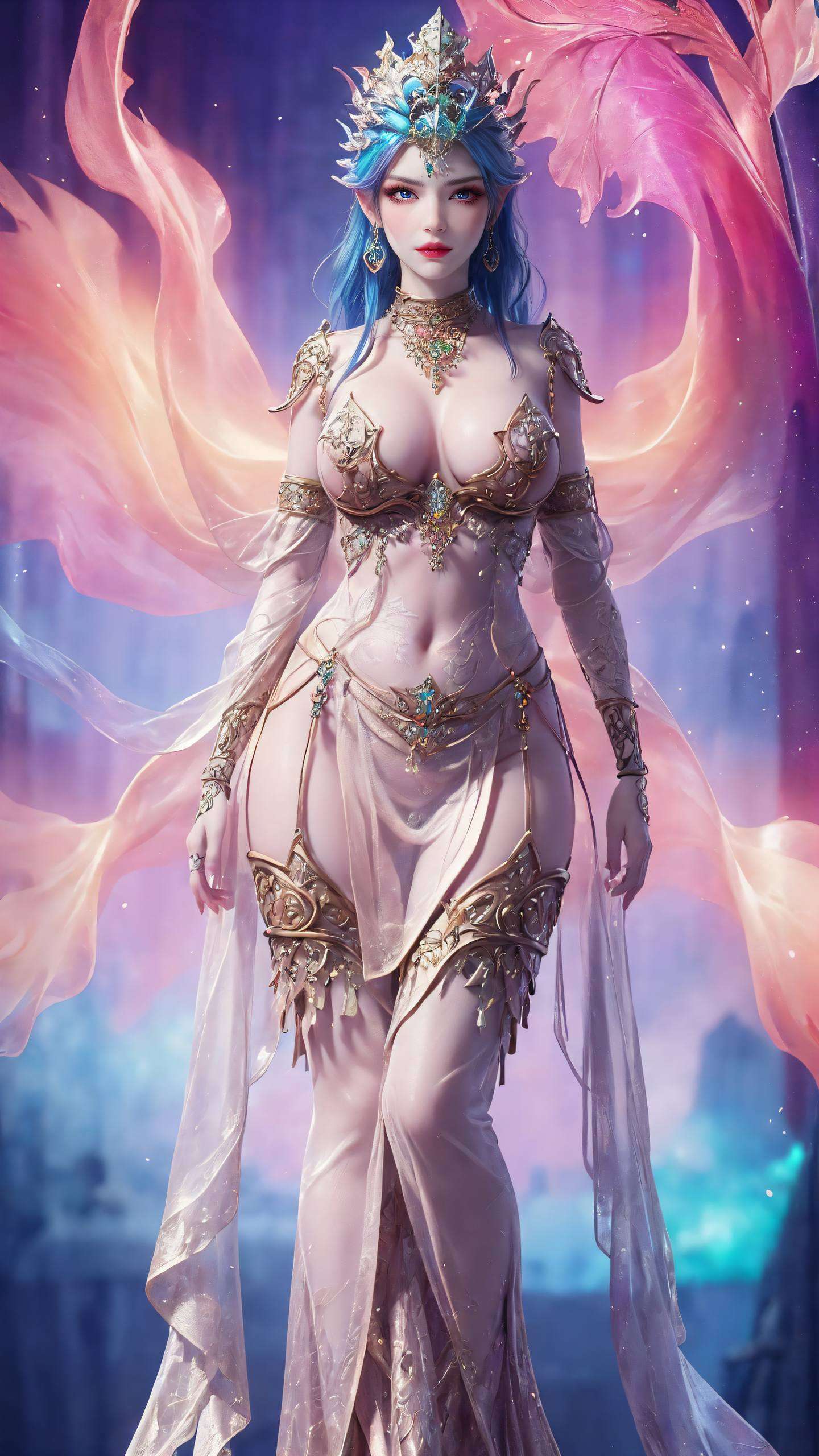 犹如置身国漫的奇幻世界以鲜艳的超高清4K国漫风格呈现