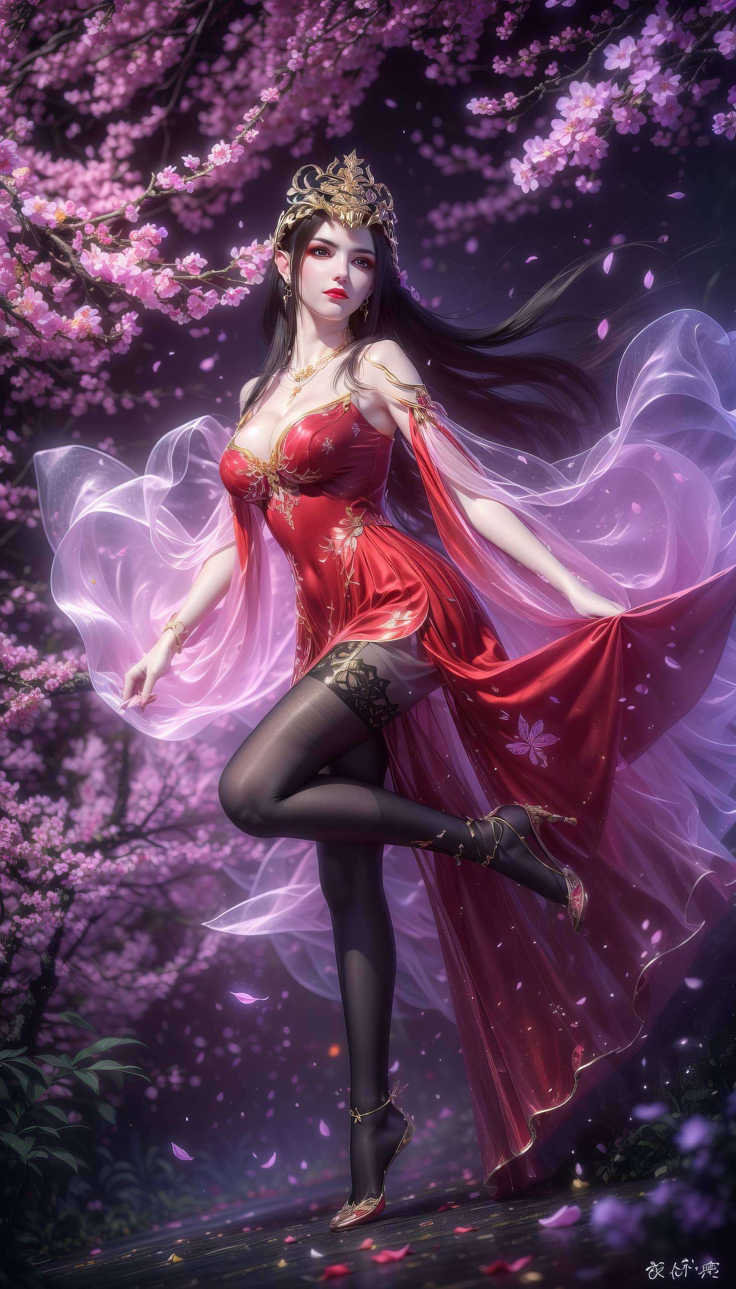 眼神慵懒而迷人这张养眼壁纸建筑PCAI美女