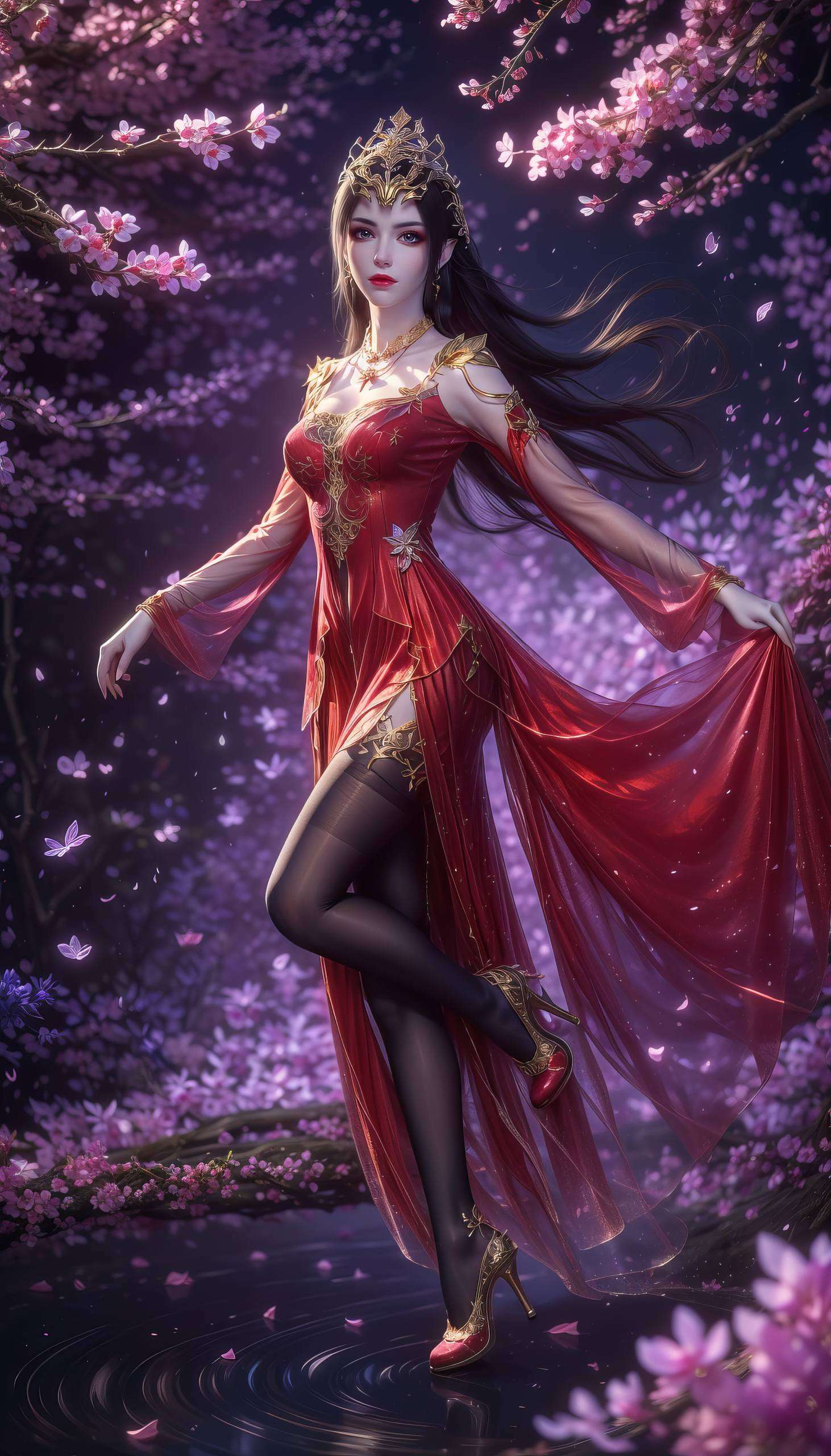 让你的手机瞬间化身国漫女神的私人画廊这张国漫女主AI棋盘格手机桌面主题