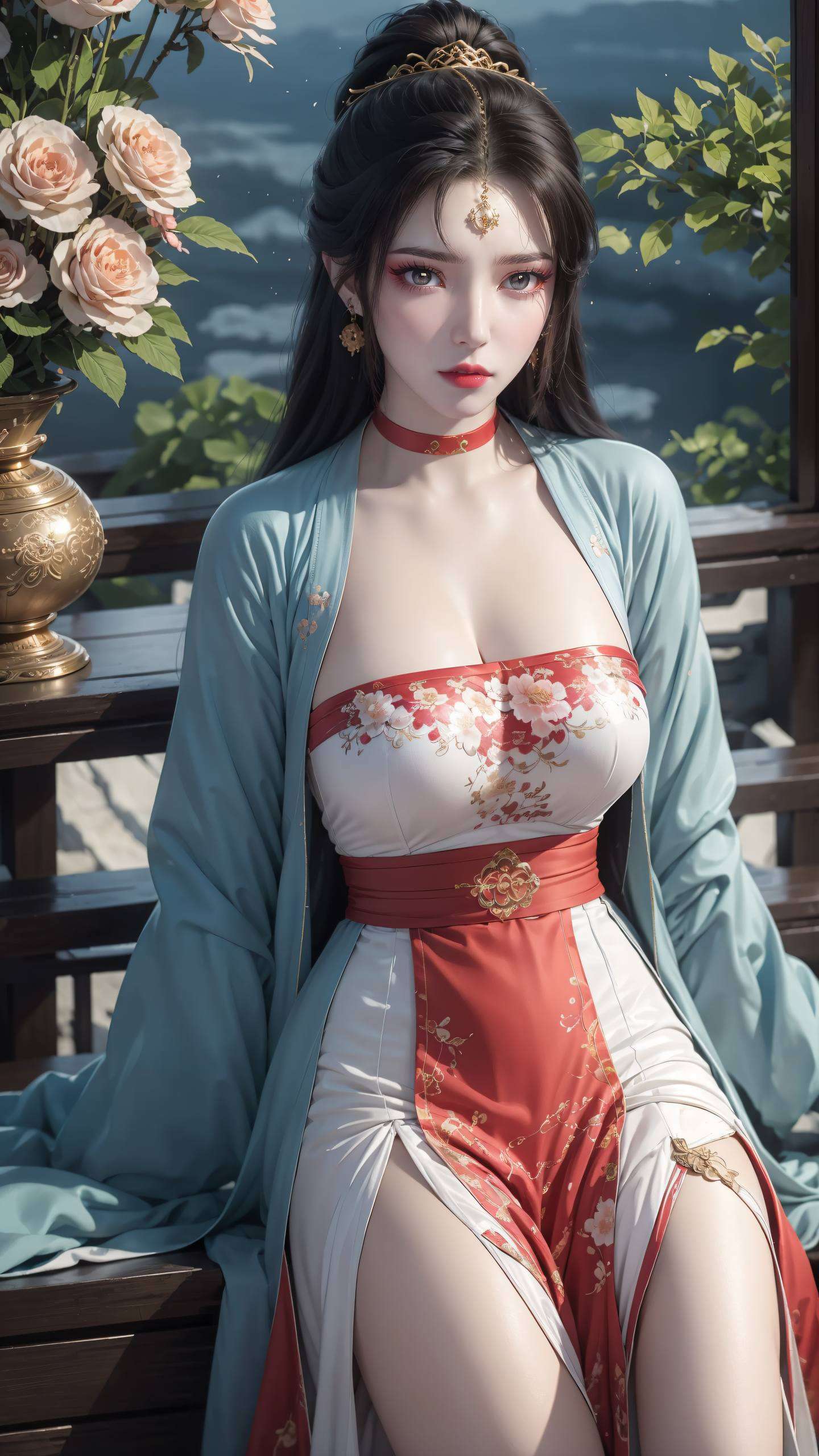 每一帧都是精心绘制的艺术杰作这张墨云动态壁纸将国漫女神的灵动风姿融入1080p高清画质