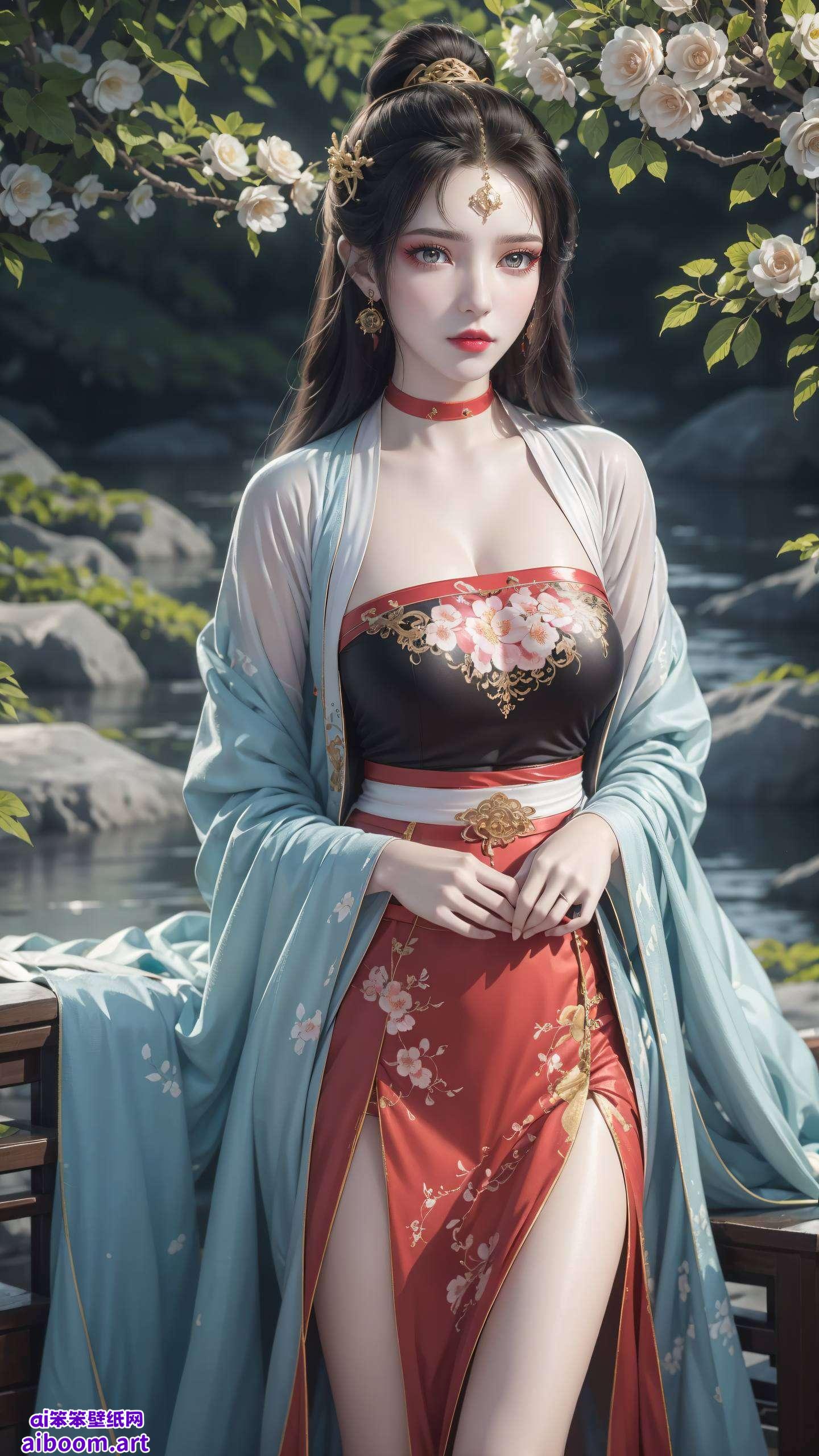 墨云女神高清竖向图片