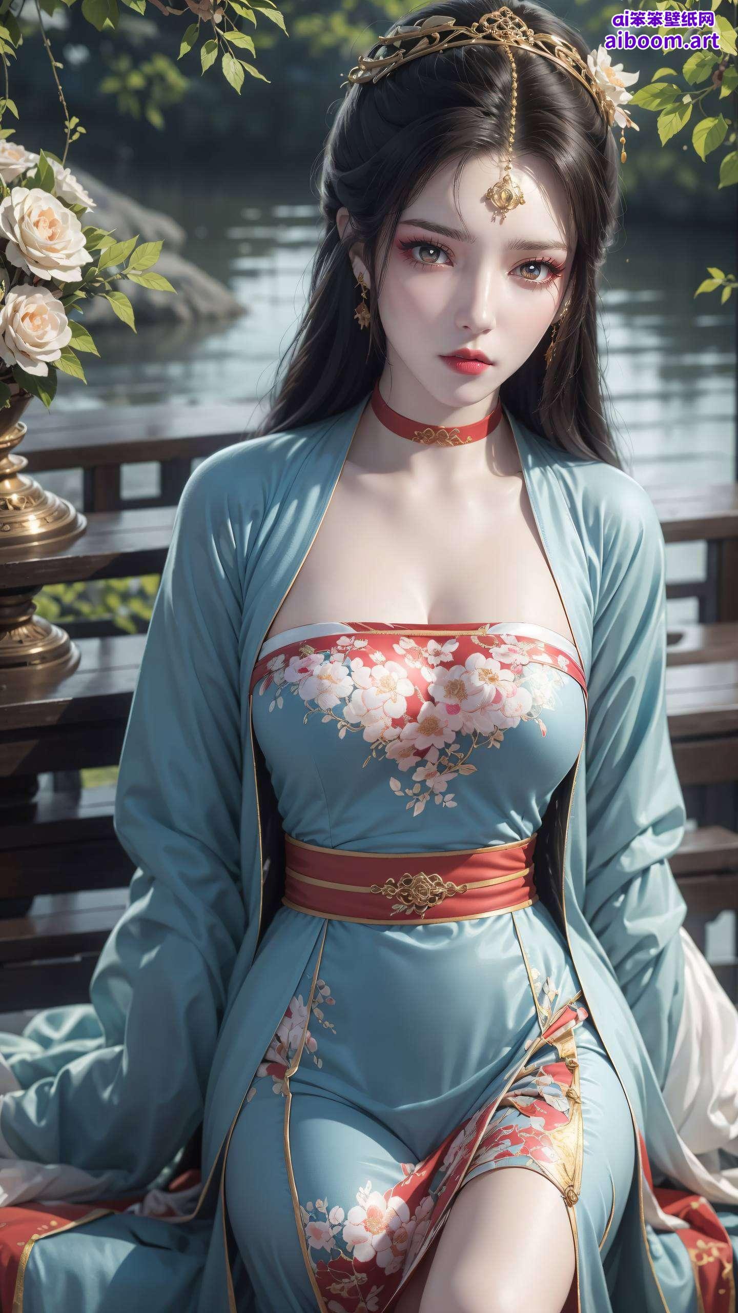 鲜艳色彩点亮国漫魅力墨云露长腿女神