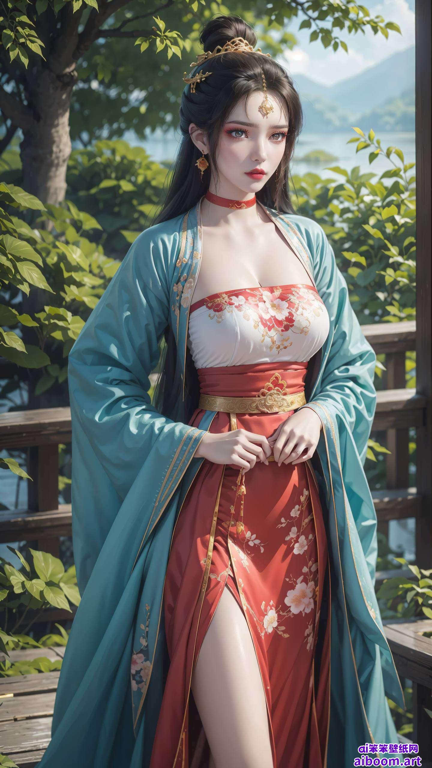 让墨云辫子的灵动身姿开启一天的美好心情