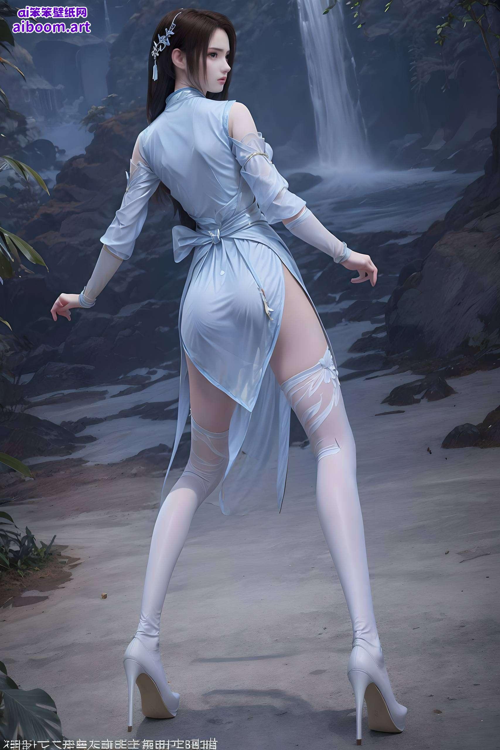 生动呈现在你的手机壁纸上那位翩翩起舞的国漫美女