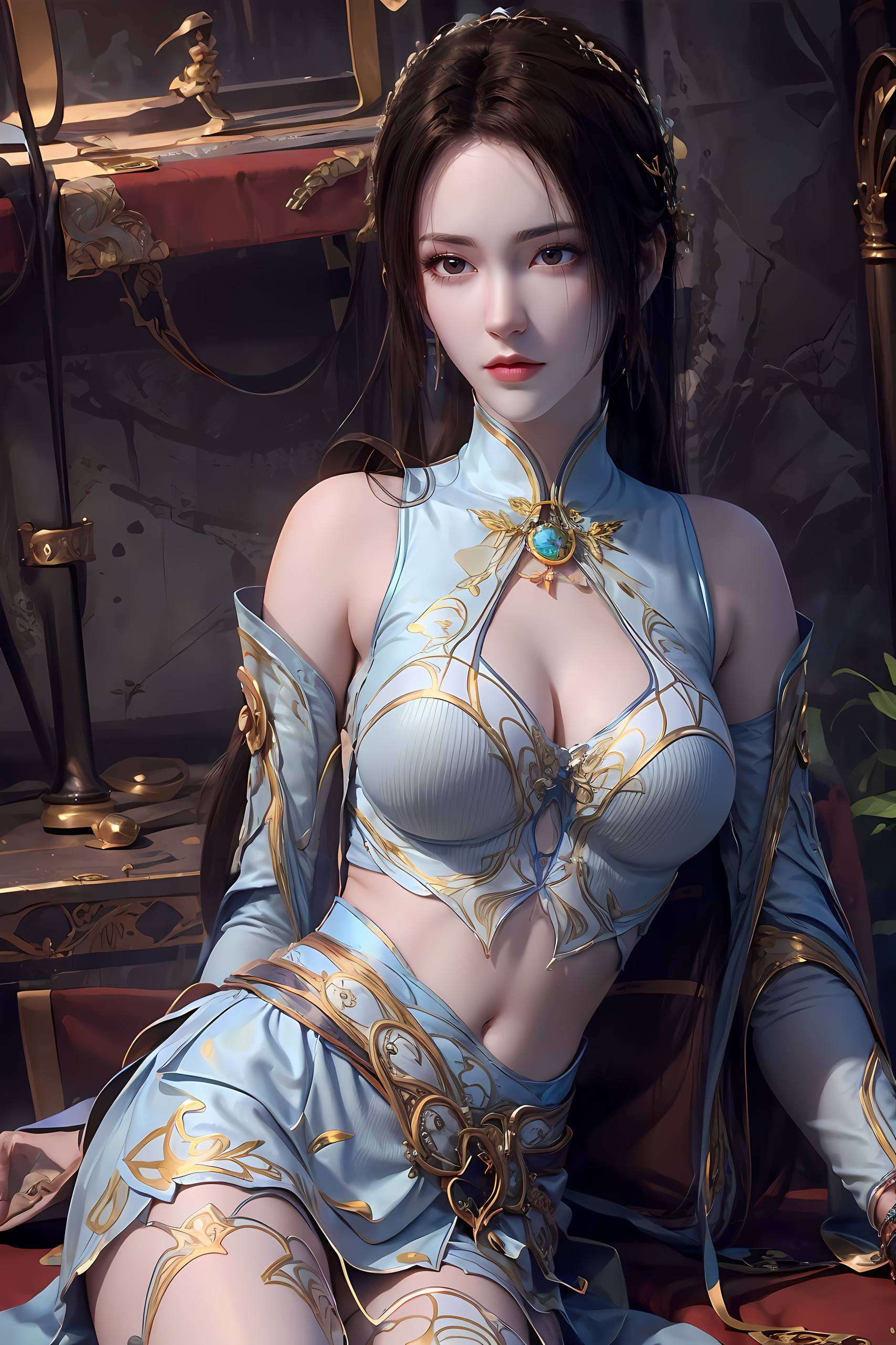 4K超高清国漫美女尽显仙子风范