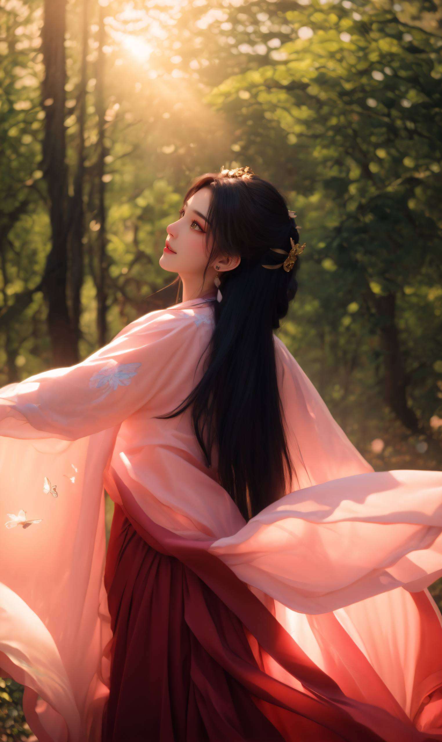 《精选国漫女主AI超厉害超高清4K国漫美女古风》细腻笔触勾勒出古典美