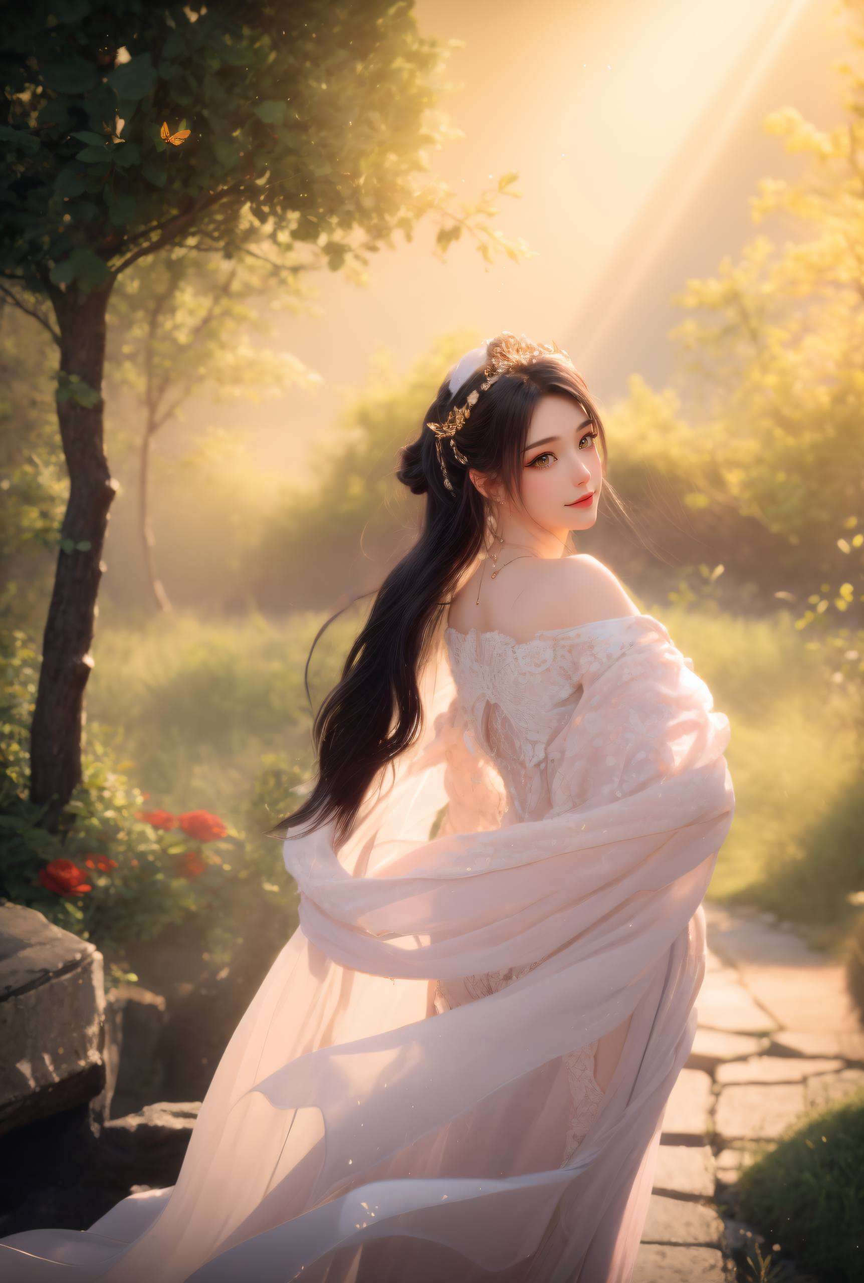 高清画质让南宫夕儿的美貌与气质在你的手机上完美呈现