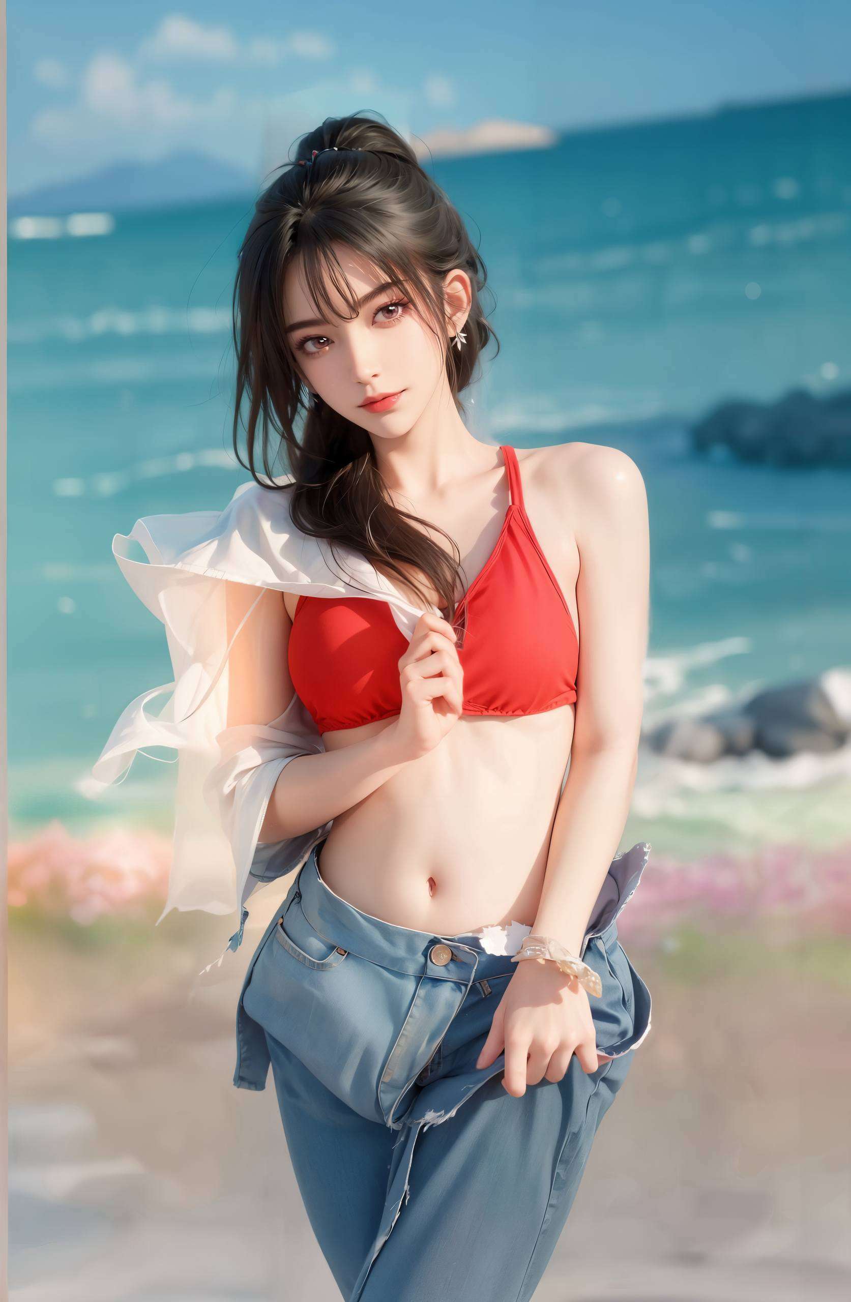 让人心旷神怡以简洁线条勾勒出她的轮廓