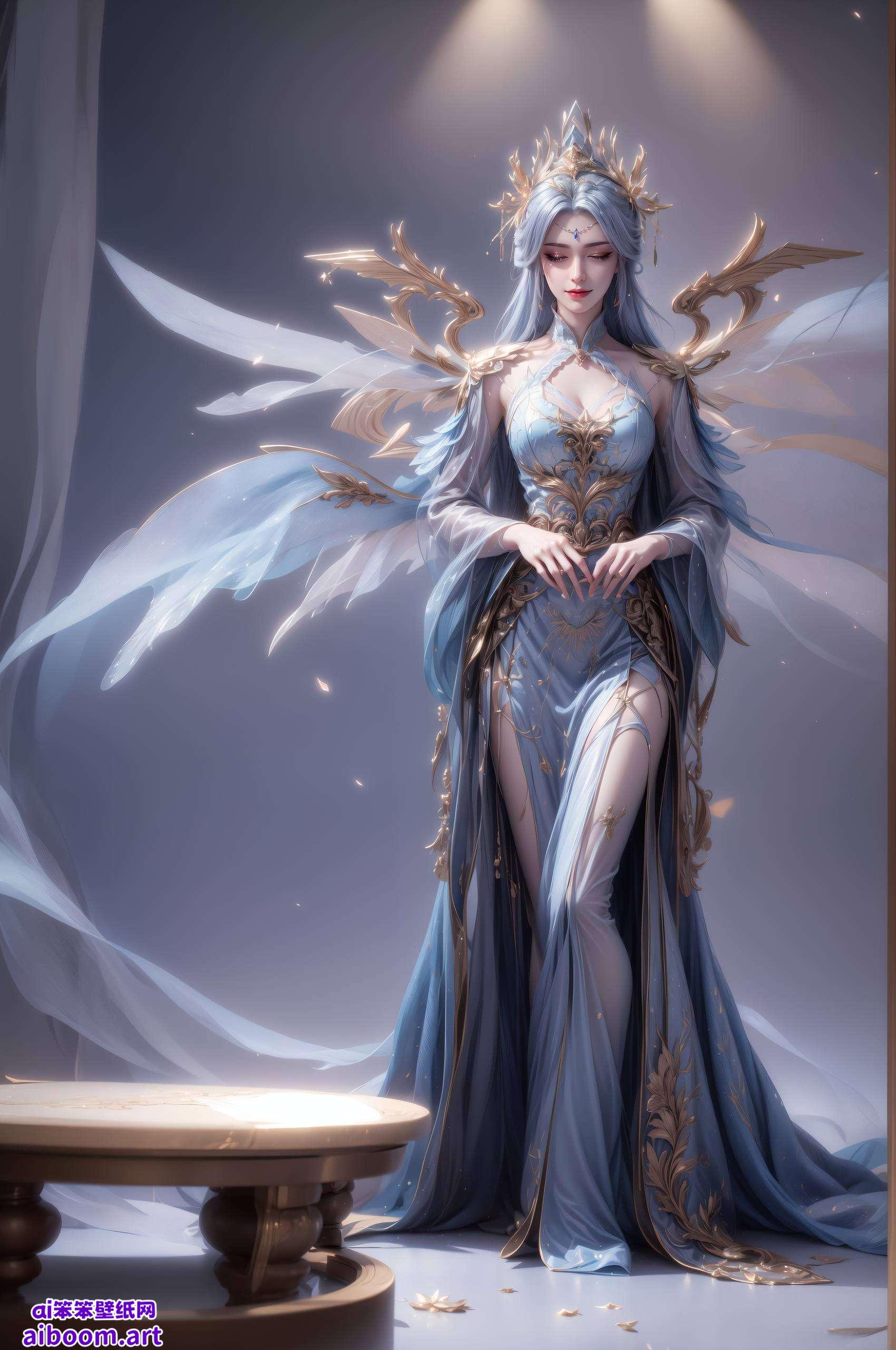 古香古色的国漫美女让手机壁纸更显高端