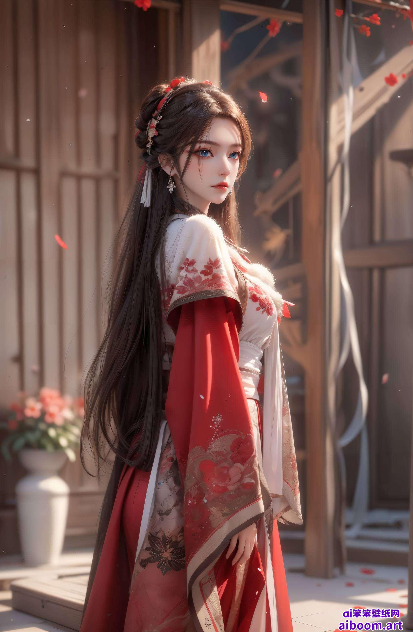 蔷薇女神的倩影美得让人心动！融合了国漫的独特韵味与现代艺术的时尚感