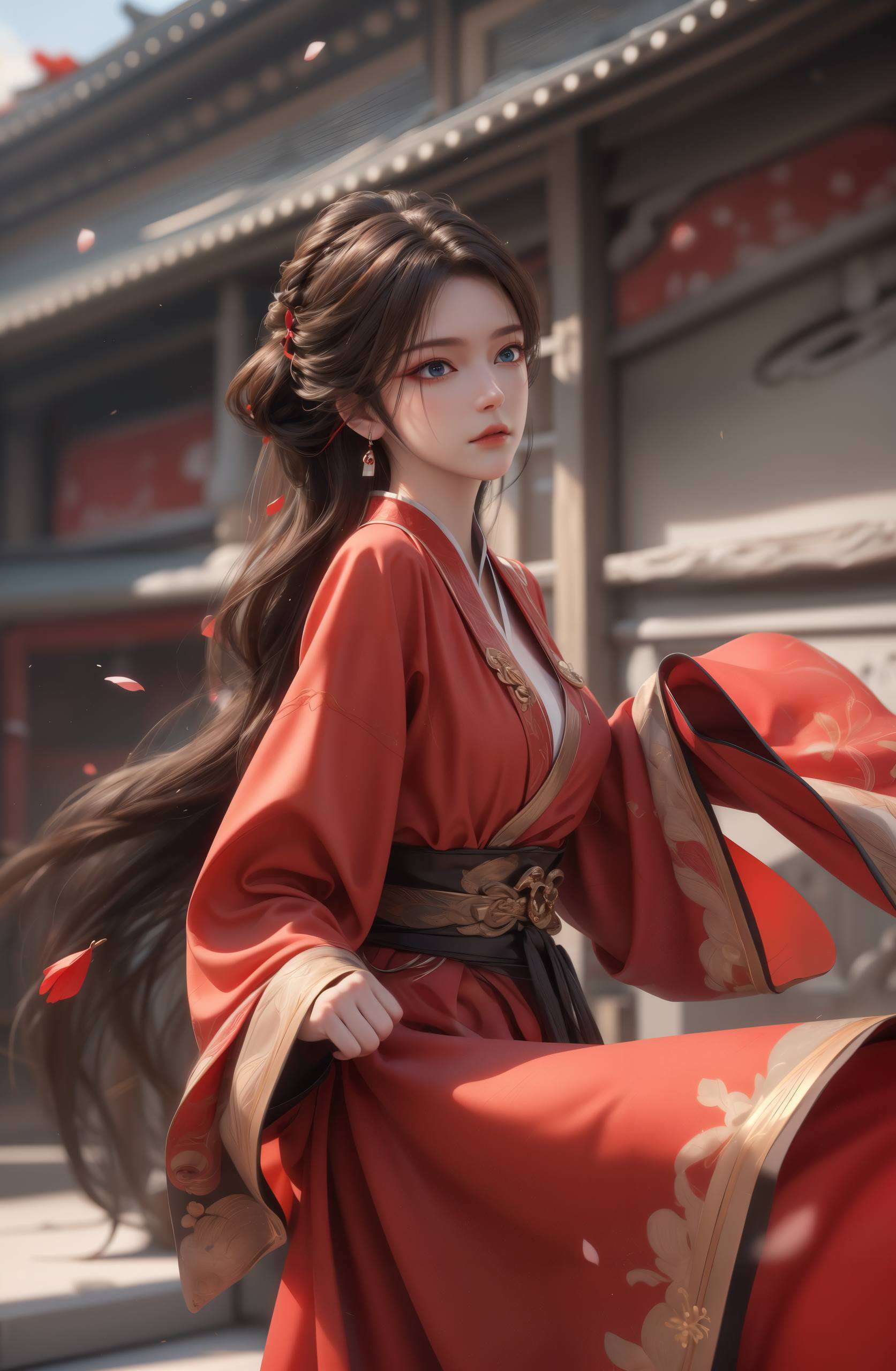 为你的桌面带来无尽的浪漫与活力元龙蔷薇化身为国漫女神