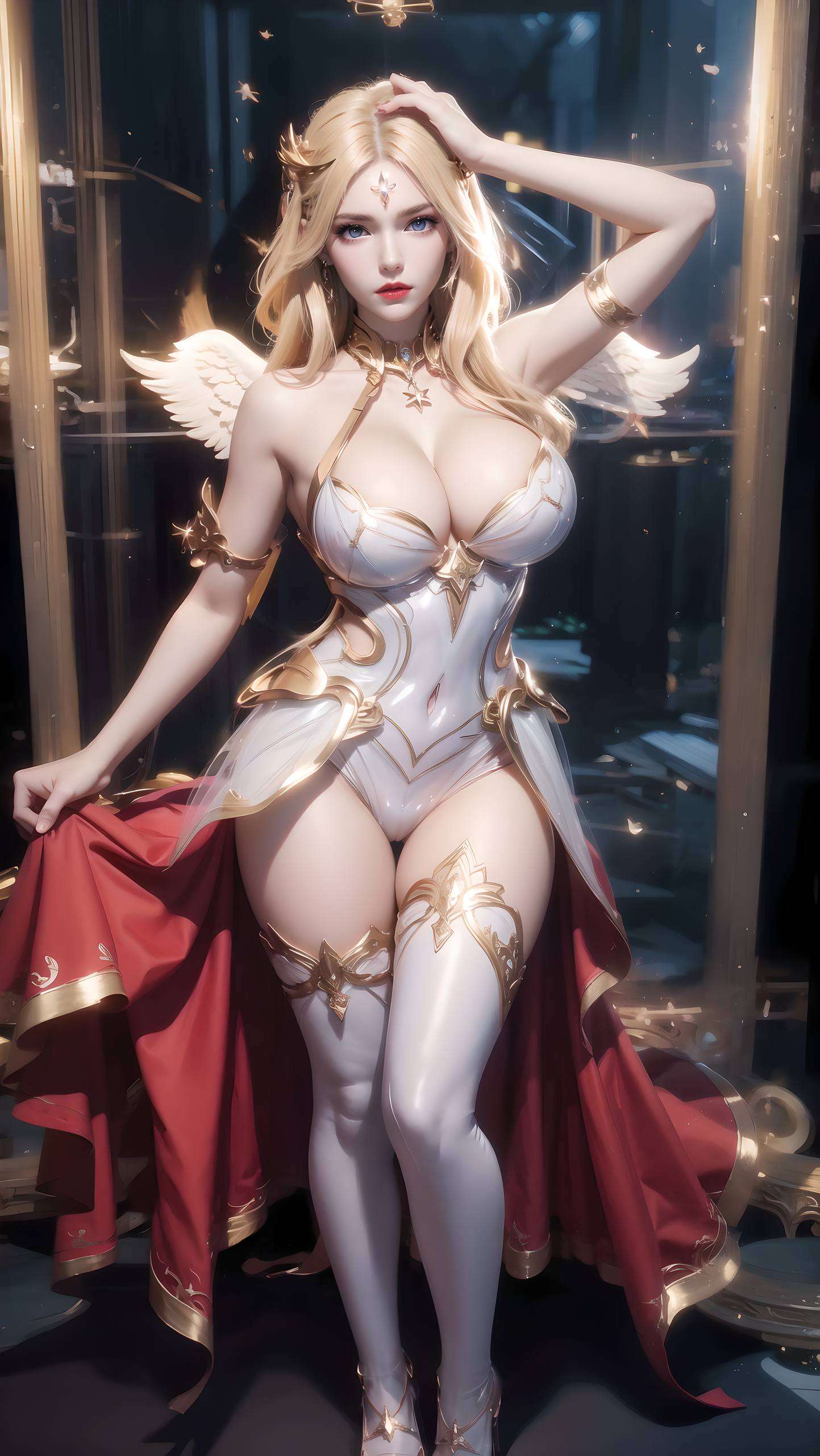 每一次滑动都是视觉的盛宴勾勒出她的灵动与优雅