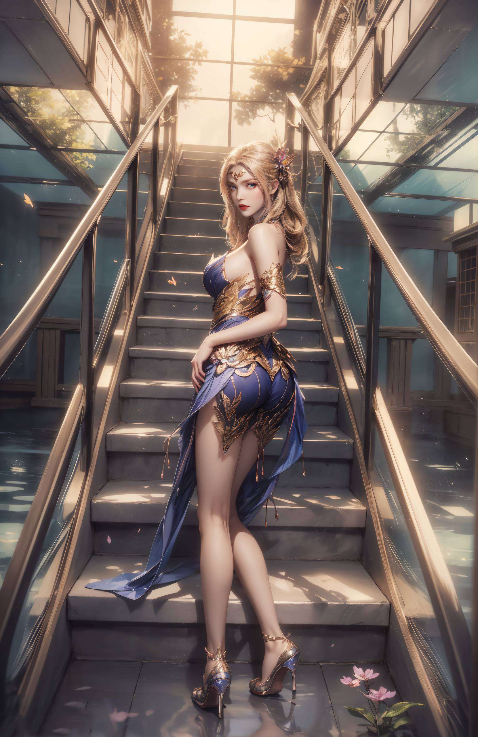 为你的手机、电脑带来一抹超美的视觉盛宴在这绚丽的2k高清古风漫画壁纸中