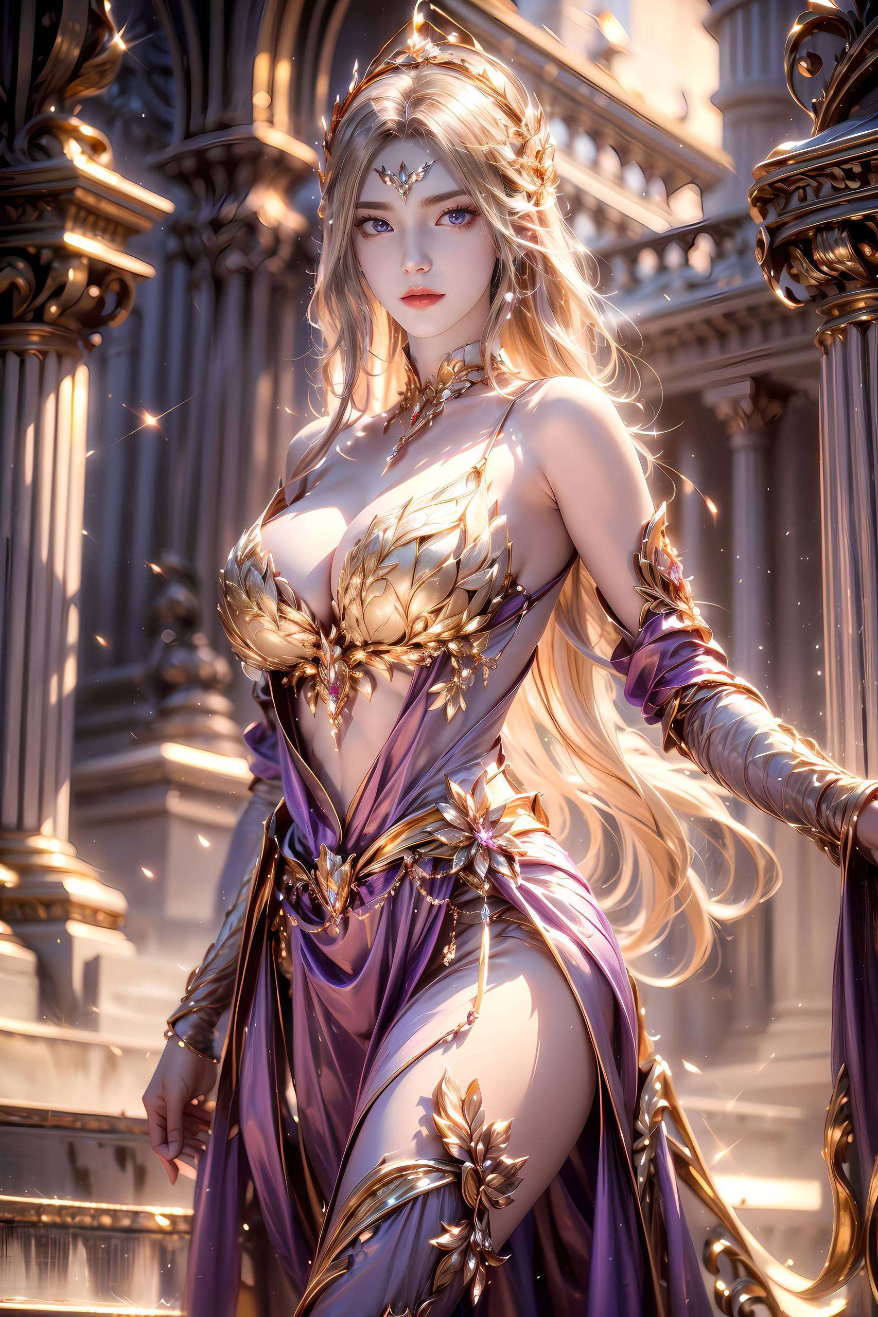 细腻描绘灵动展现女神风采