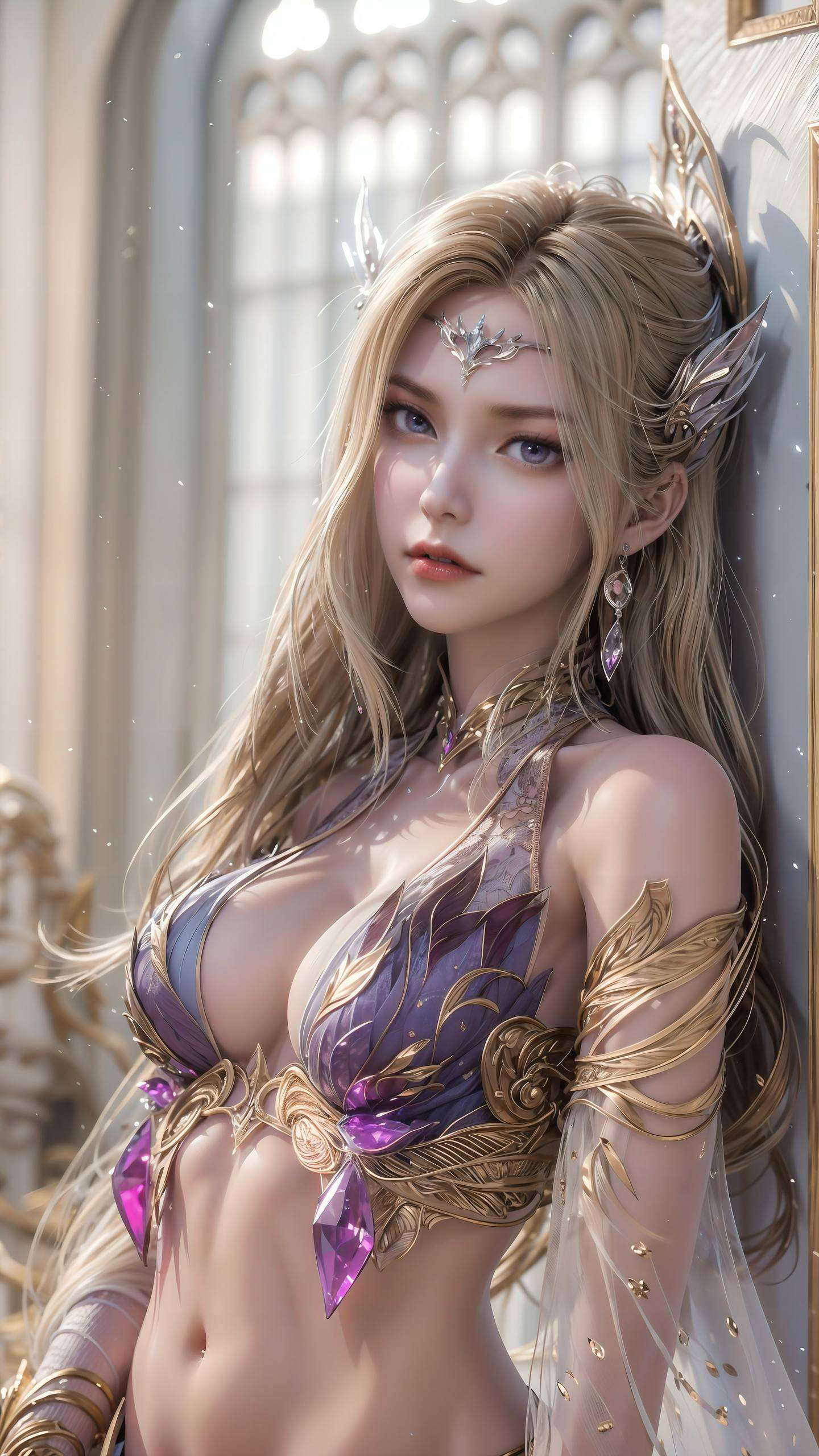 高清画质下的国漫女生为你的手机增添一抹别样风情