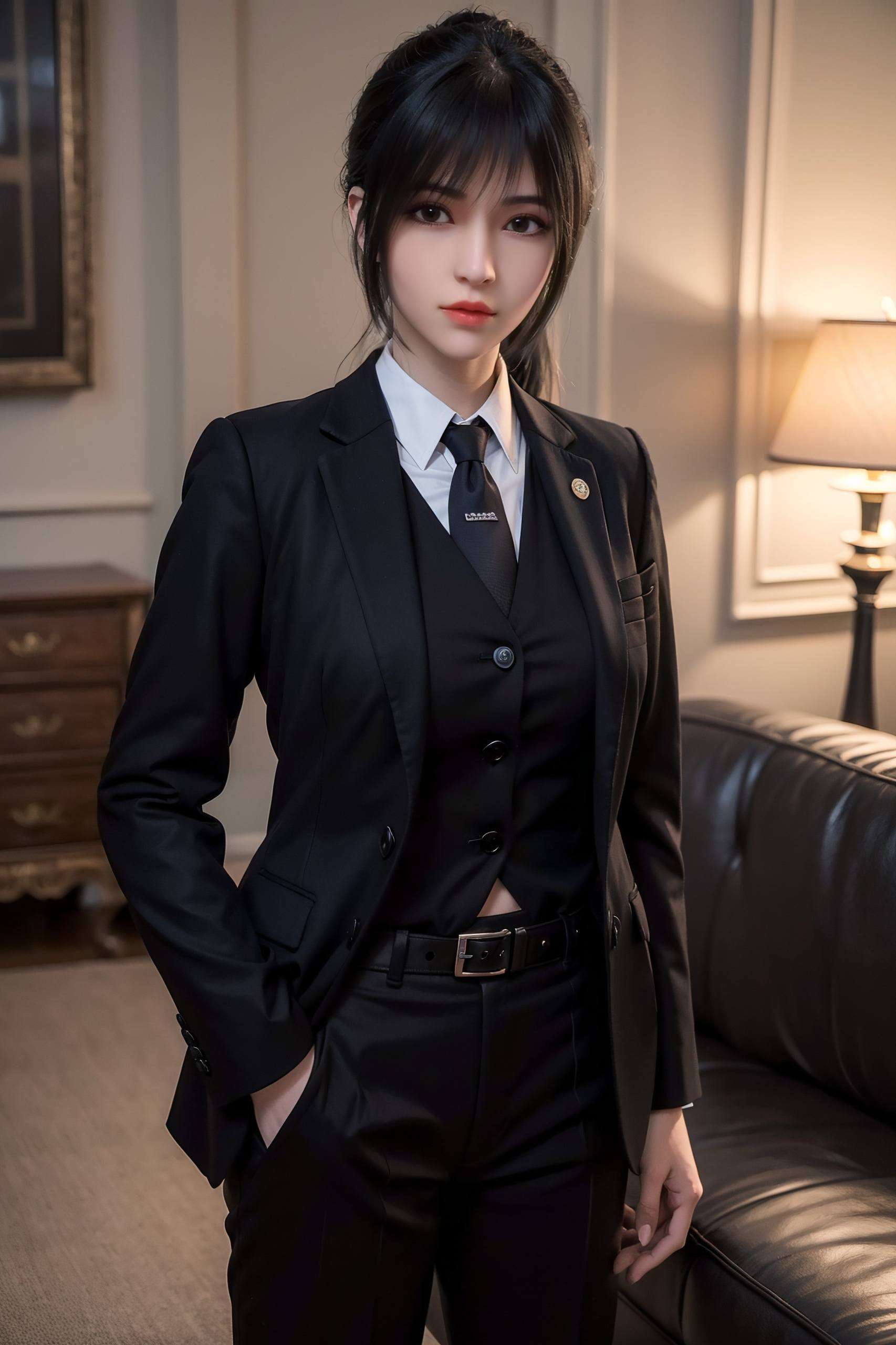 融入了国漫美女元素既浪漫又充满国漫特色