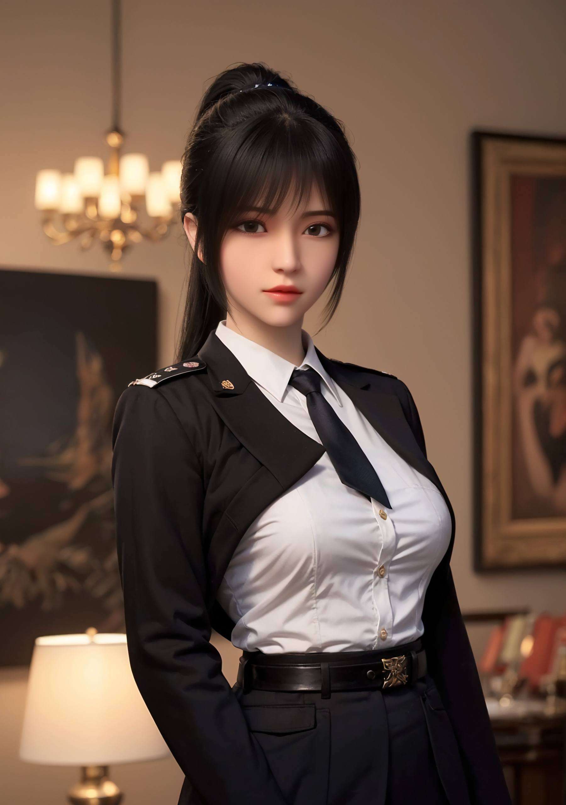 每一笔线条都描绘出琪琳的灵动与魅力这张国漫女生桌布手机壁纸
