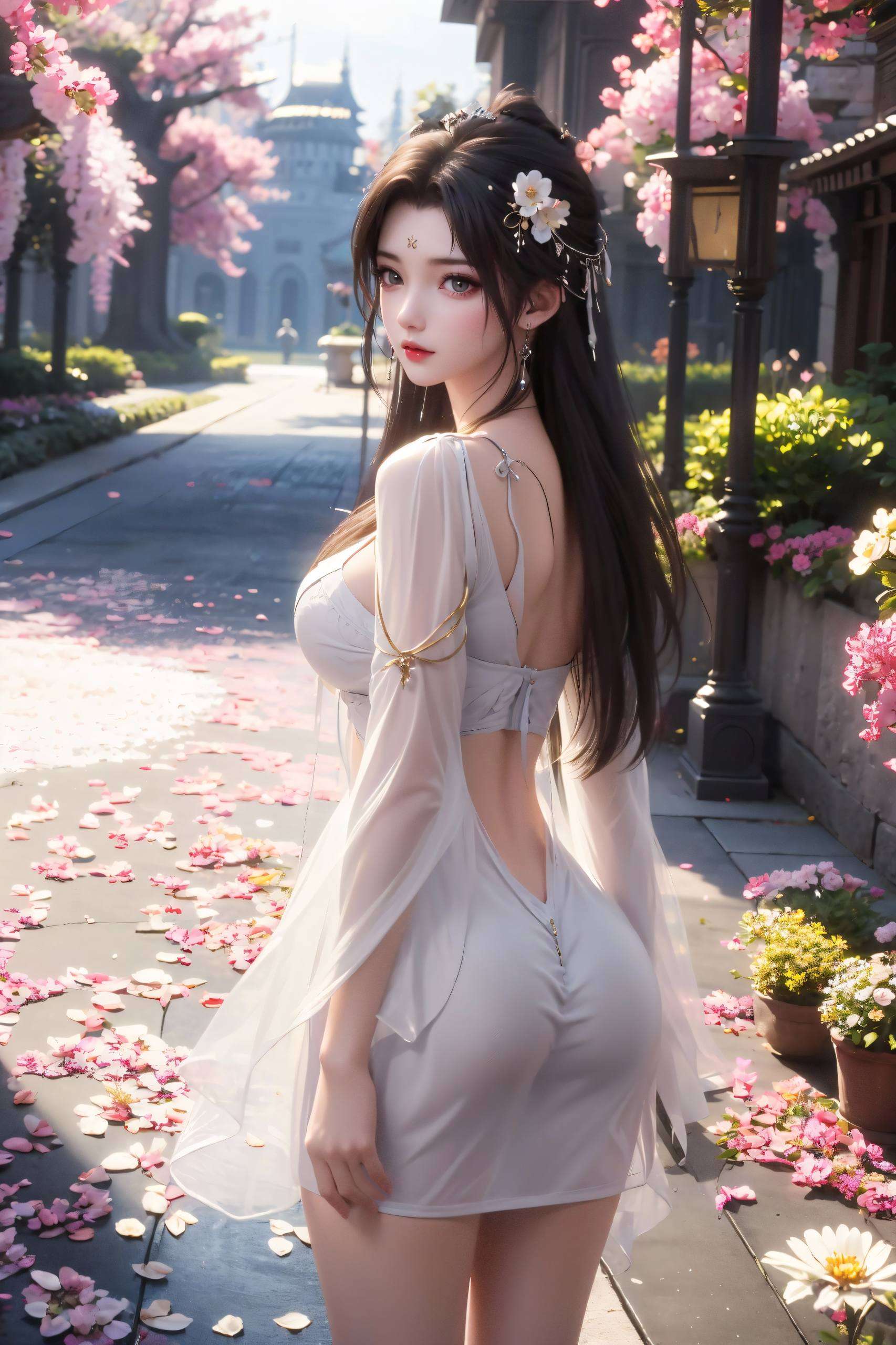 动物元素灵动点缀1080p分辨率下的国漫女神风采