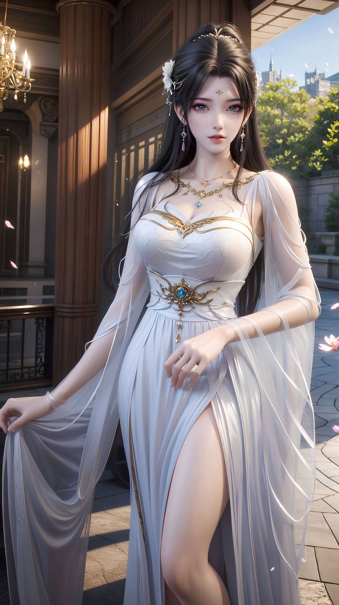 为你的电脑桌面带来动态全屏的视觉盛宴让她的每一次眨眼都如梦似幻