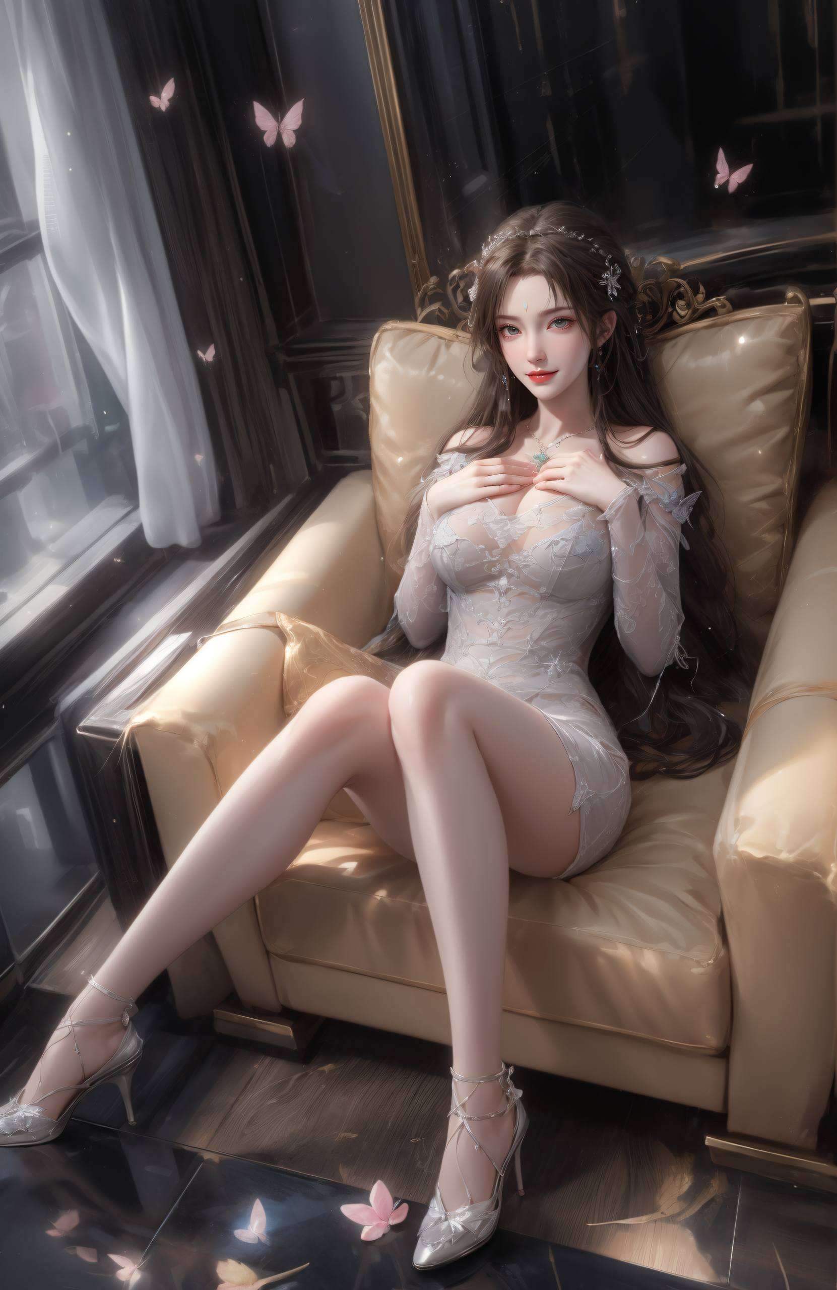 她如梦似幻那抹抖音动态壁纸上的东方倩影