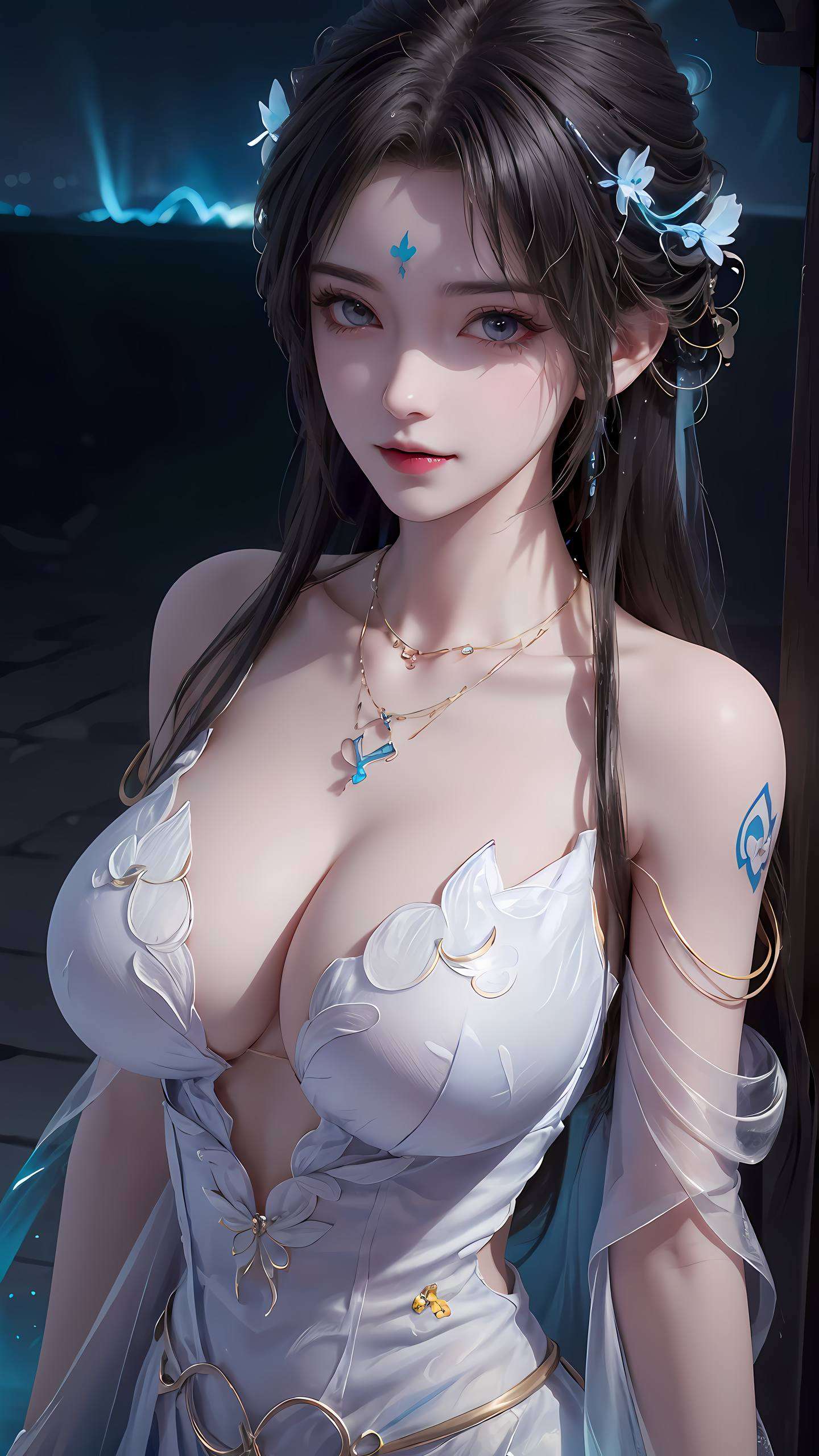 点亮你的电脑桌面AI美女设计