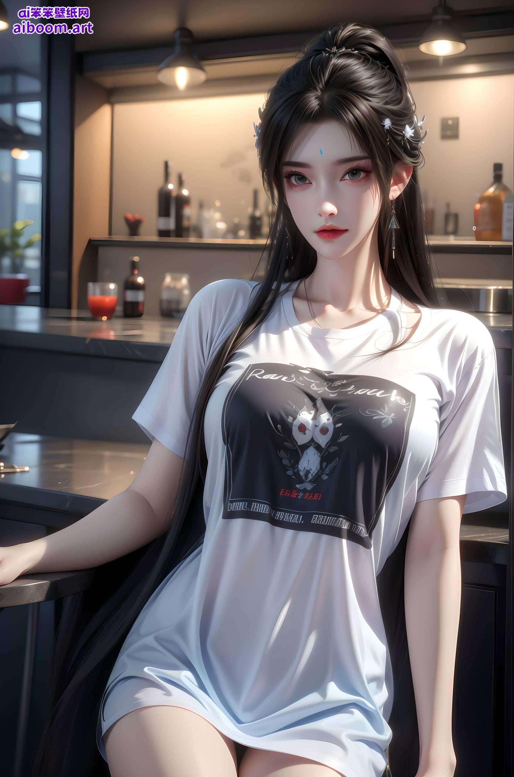 裸妆之姿尽显国漫女神风采清漪高清壁纸