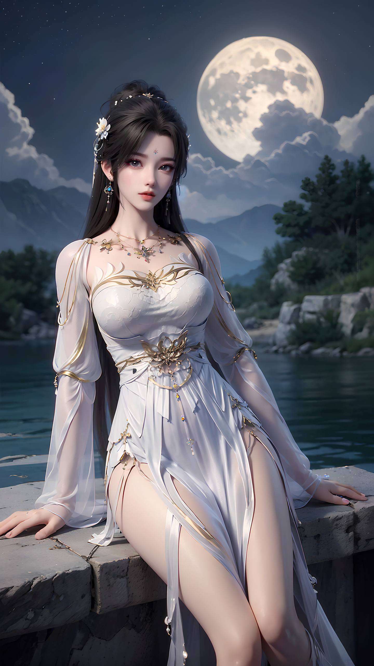 清漪以其独特的抽象艺术风格