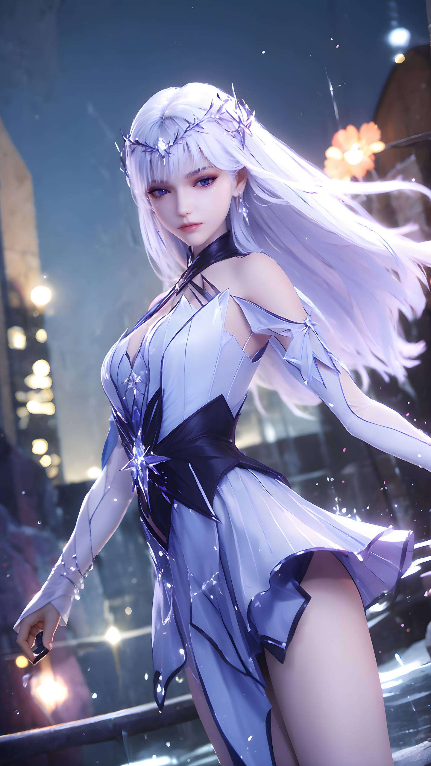 带来一场视觉盛宴在繁华的未来都市中