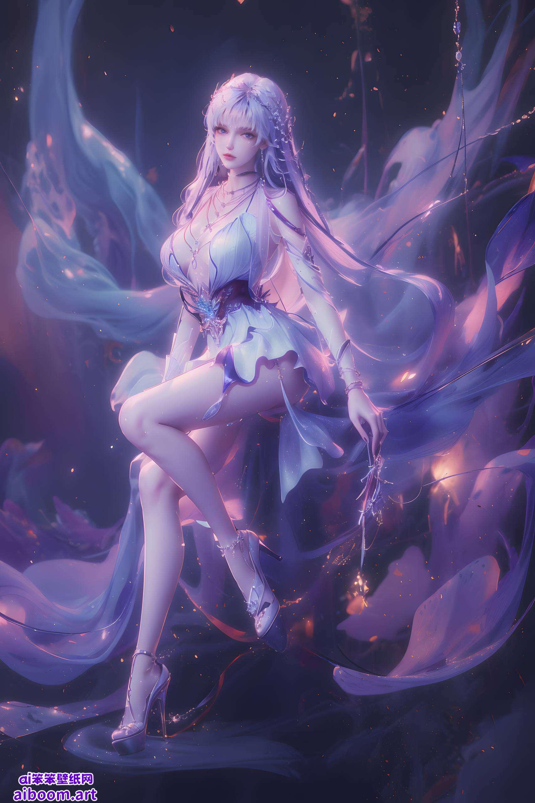 让你电脑桌面瞬间变身国漫美女的梦幻舞台点亮你的每一天！🌸✨