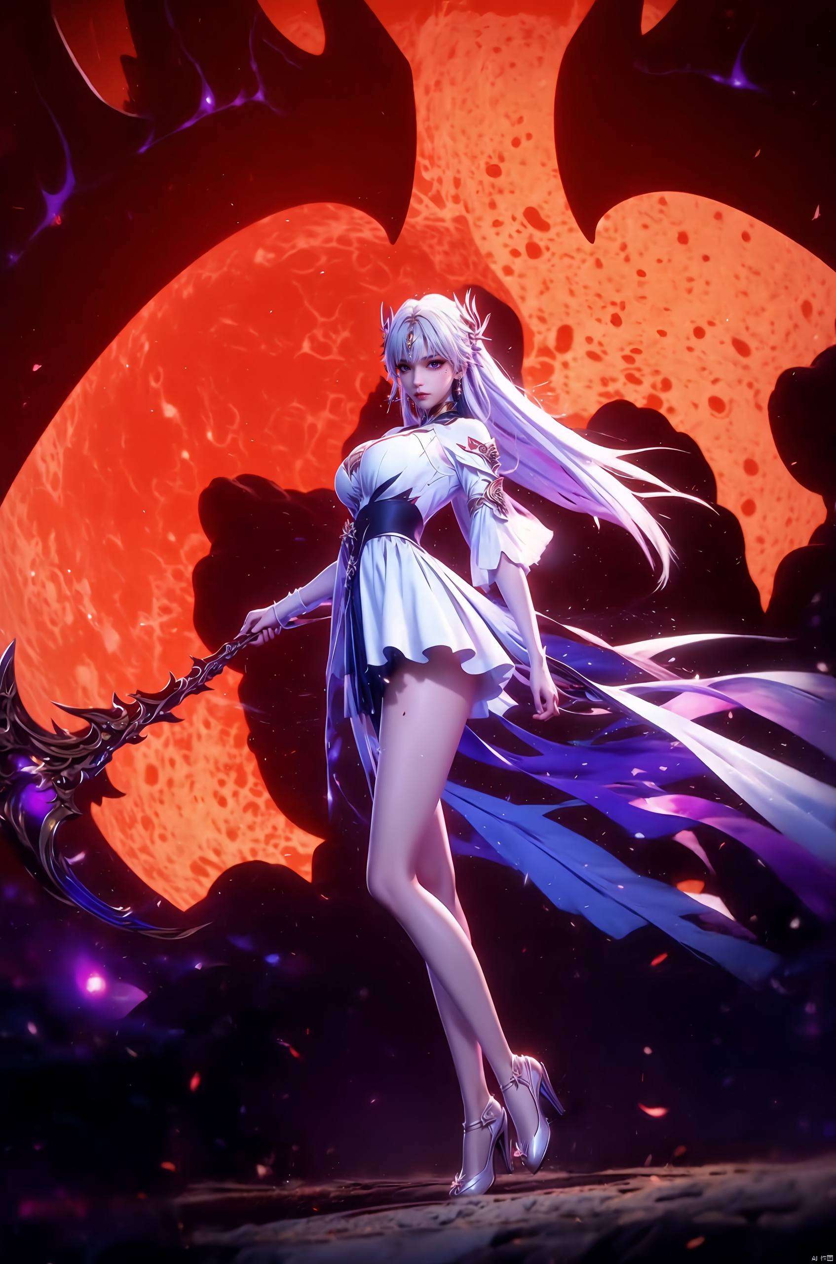 为你带来清新的视觉享受这张静态国漫女主AI波点IPAD简洁壁纸