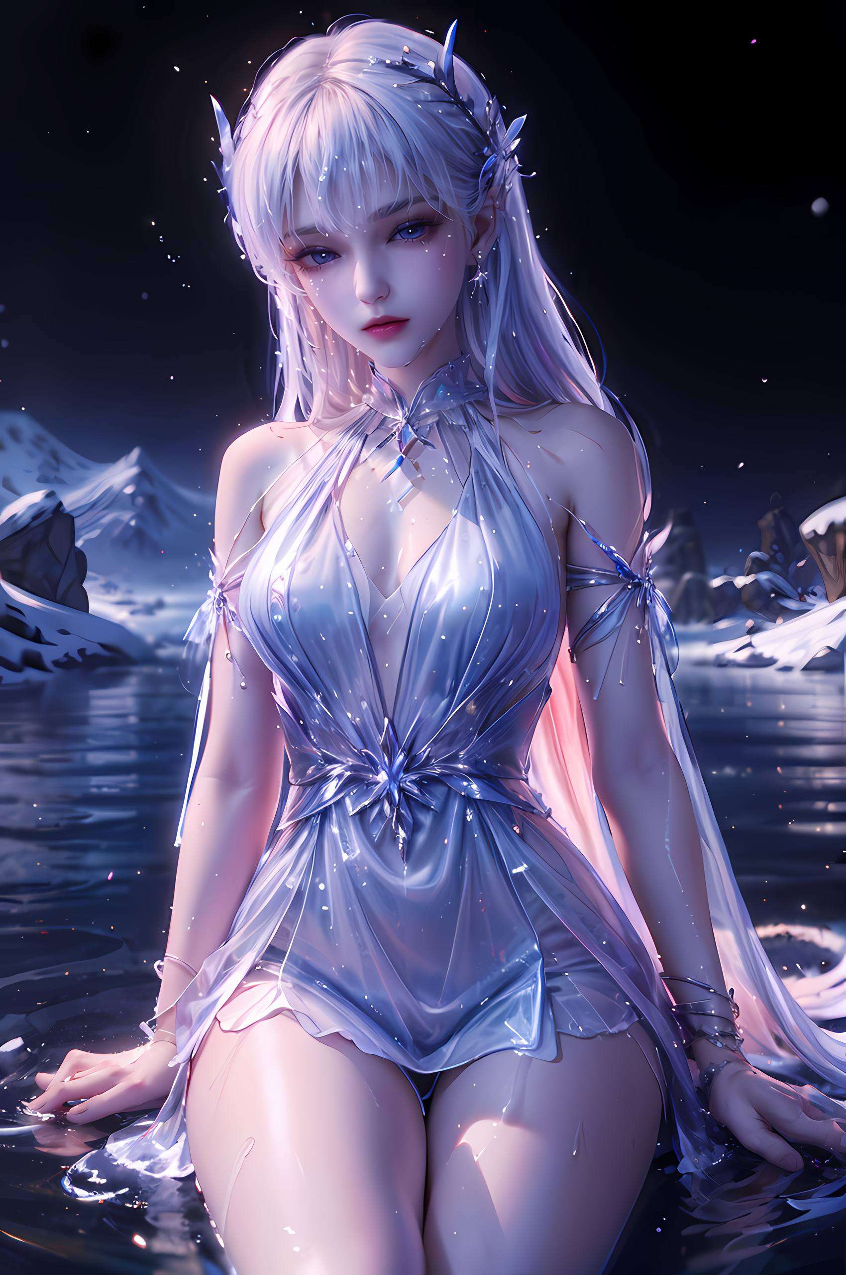 邂逅高清壁纸！AI国漫女神圣采儿感受动漫的魅力与温馨