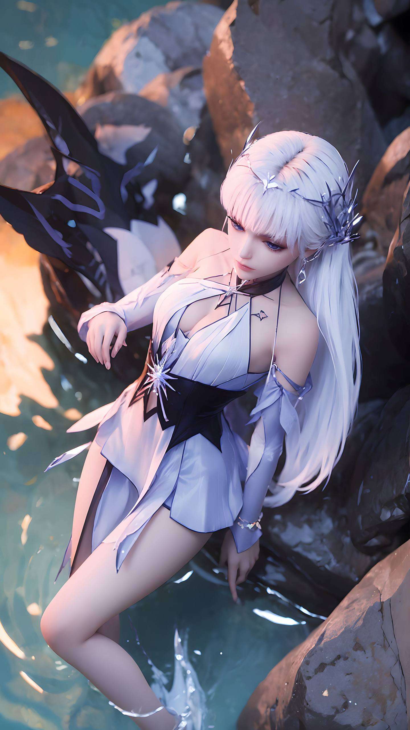 细腻描绘这张1080p高清国漫美女壁纸