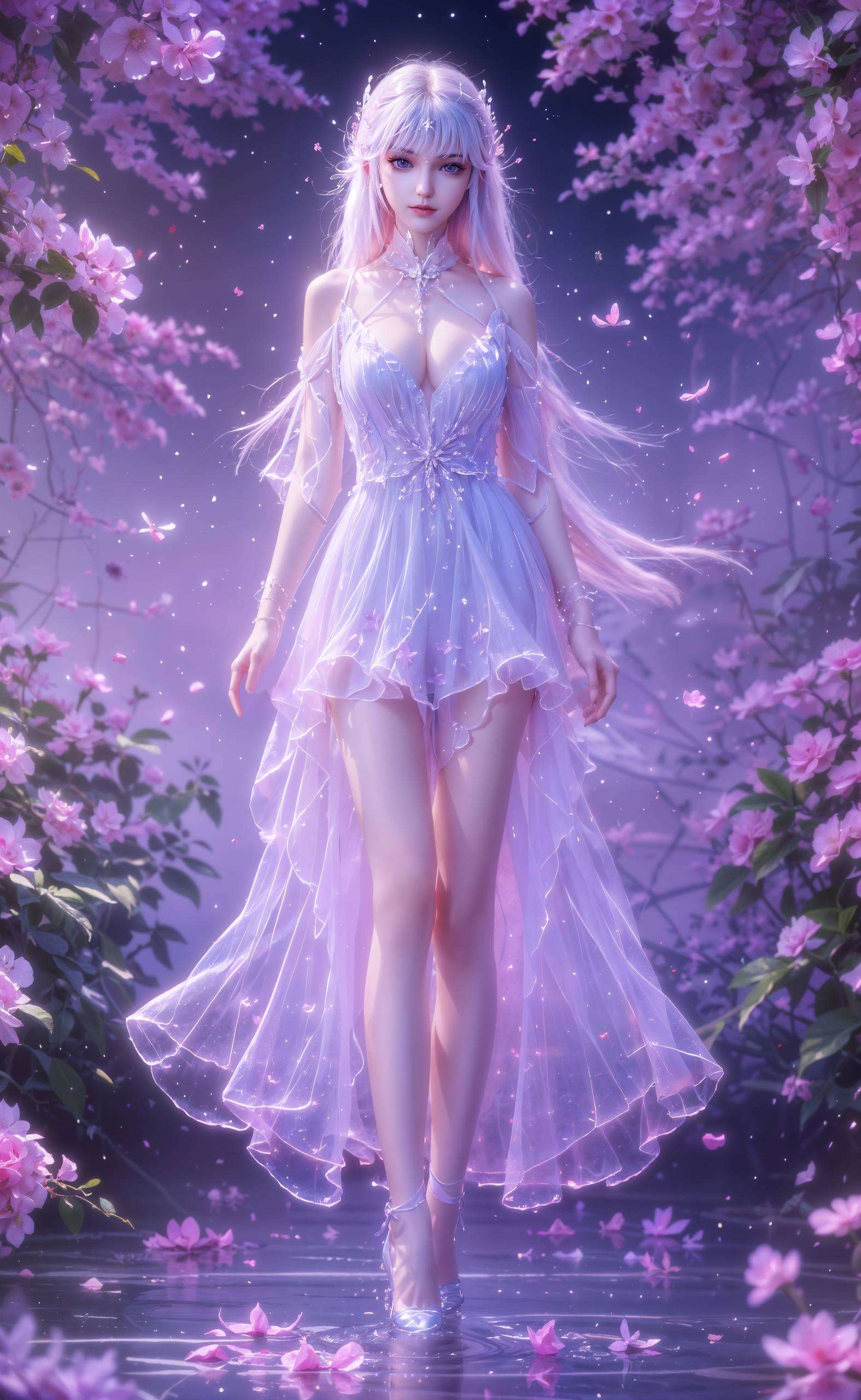 这张以圣采儿为主题的国漫女神桌面壁纸仿佛圣采儿就在眼前