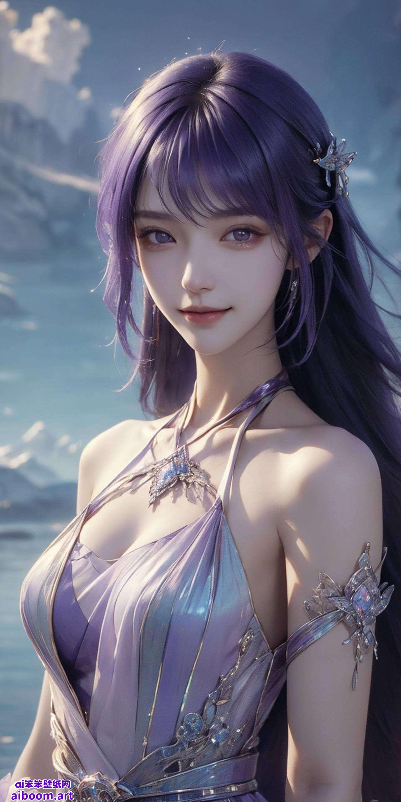 高清动画壁纸捕捉了她灵动的一瞬以她独特的魅力