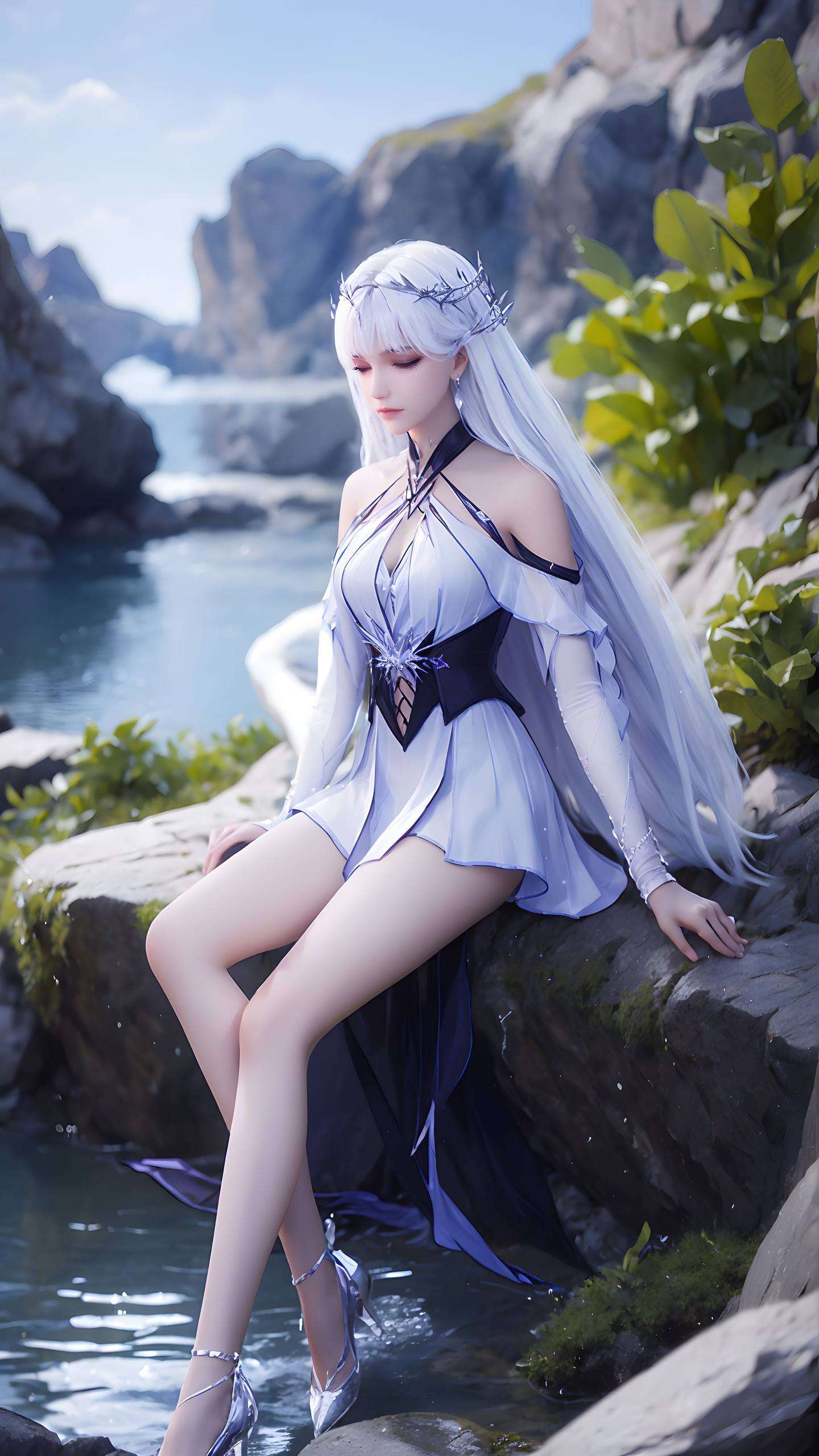 为你的手机锁屏增添一抹清新的国漫风情以高清细腻的笔触