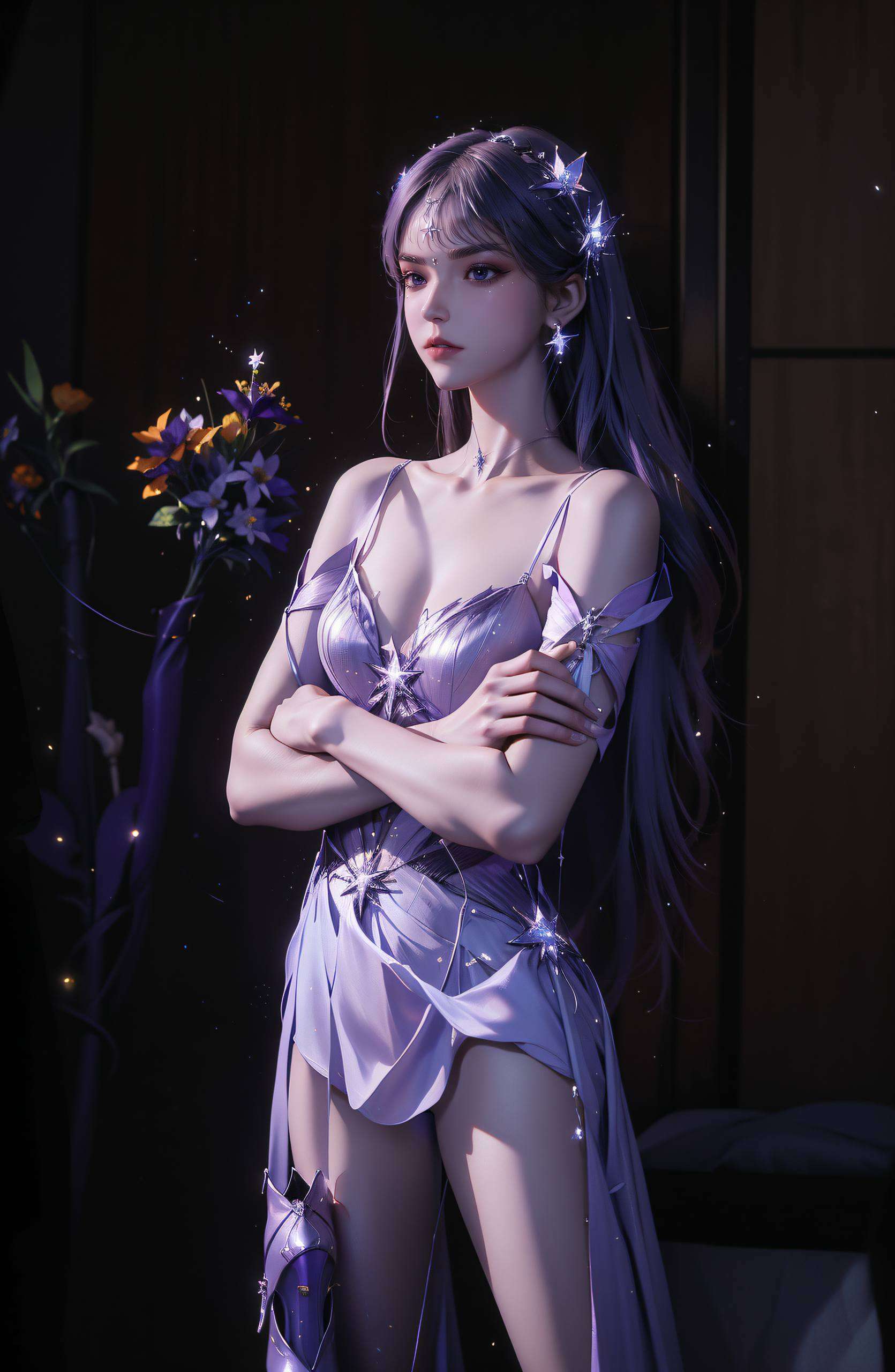 细腻描绘了她动人的风采感受圣采儿的魅力与灵动