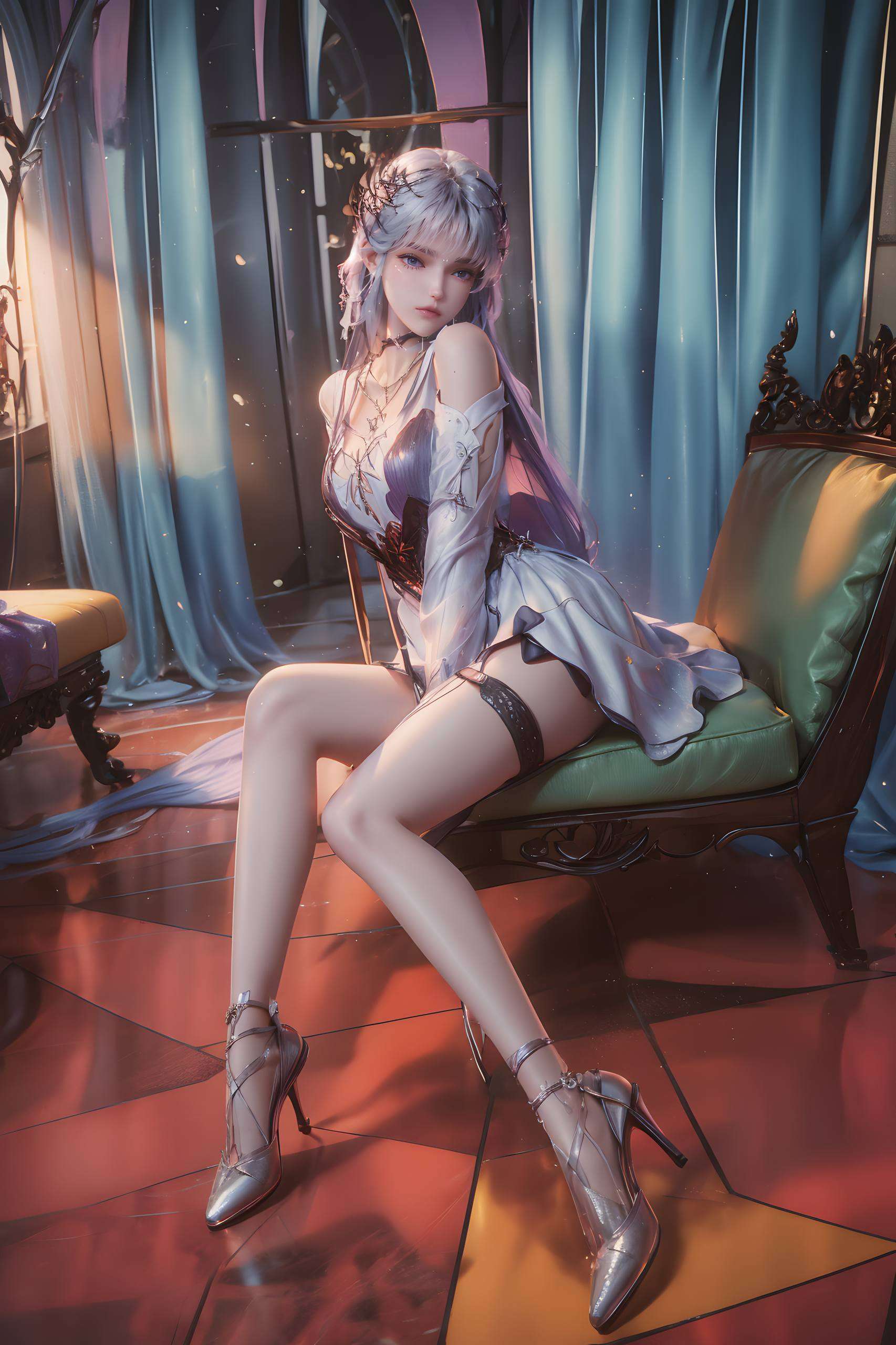 每一朵花瓣都仿佛触手可及国漫女主ai特集花卉