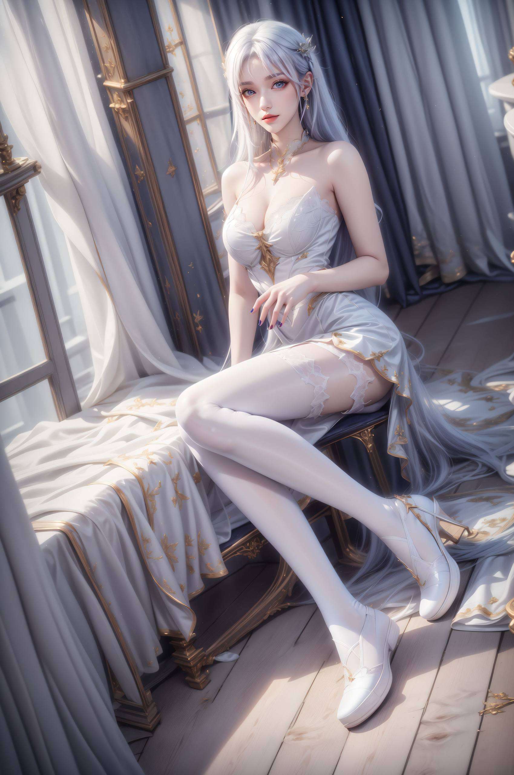 国漫美女的婉约气质令人陶醉