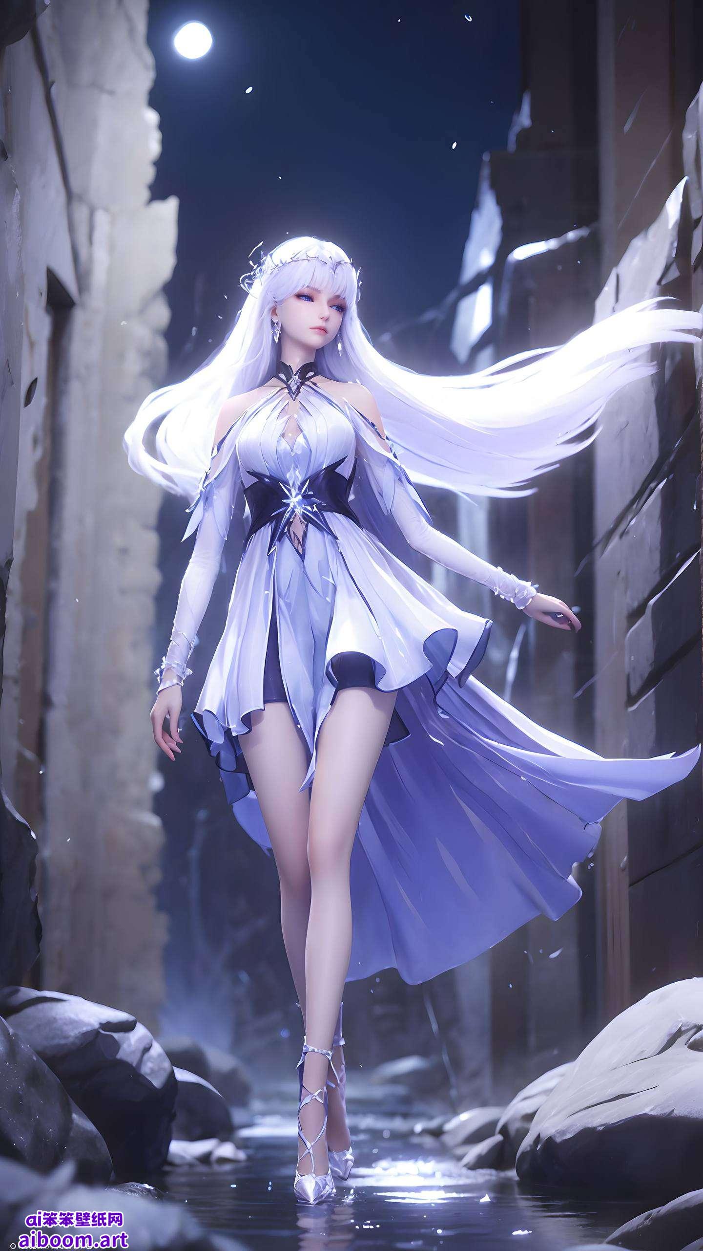 专为iPad量身打造国漫美女背景图片