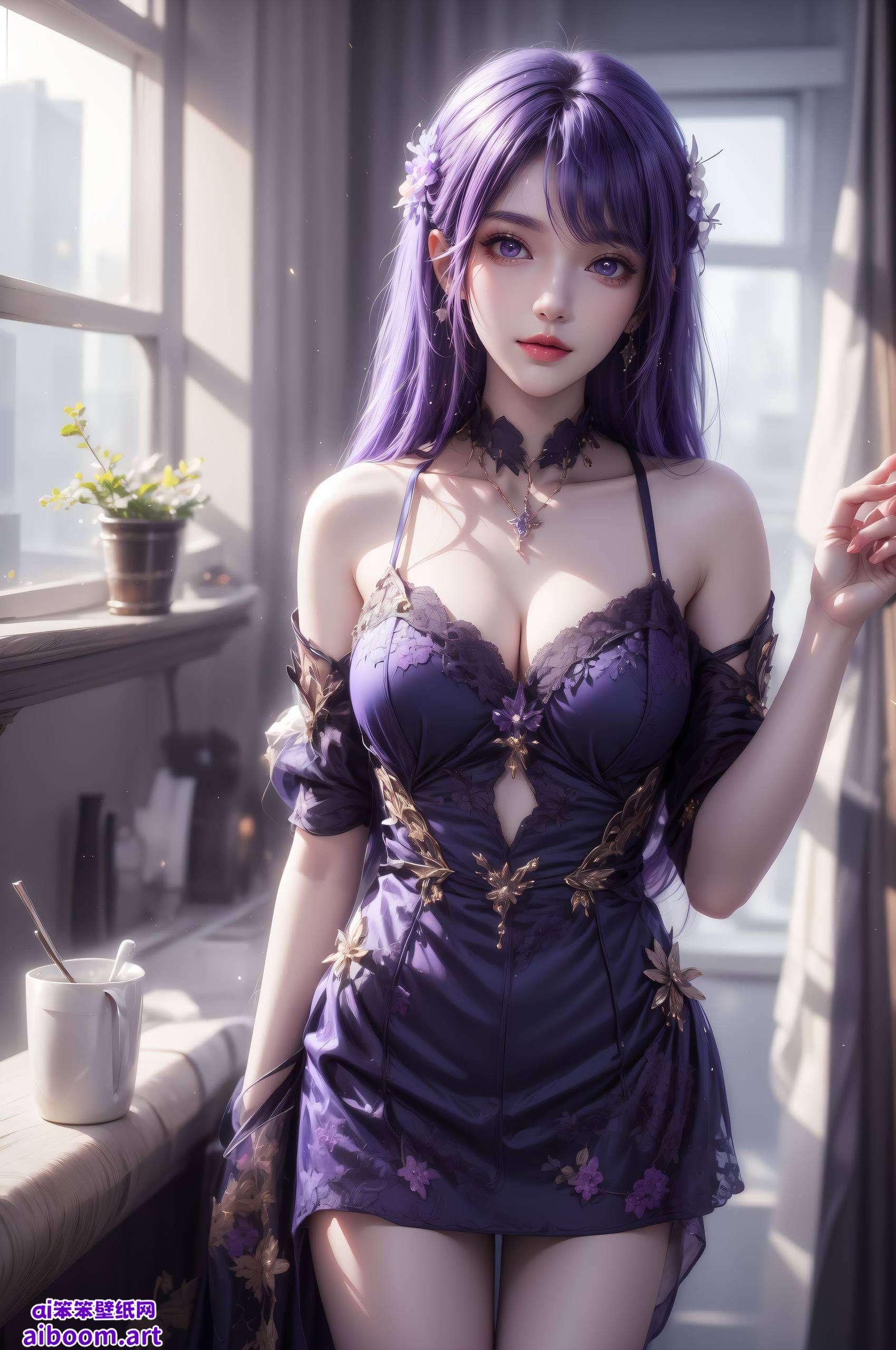 打造专属于你的个性化PC漫画壁纸绘制圣采儿宵的动态壁纸