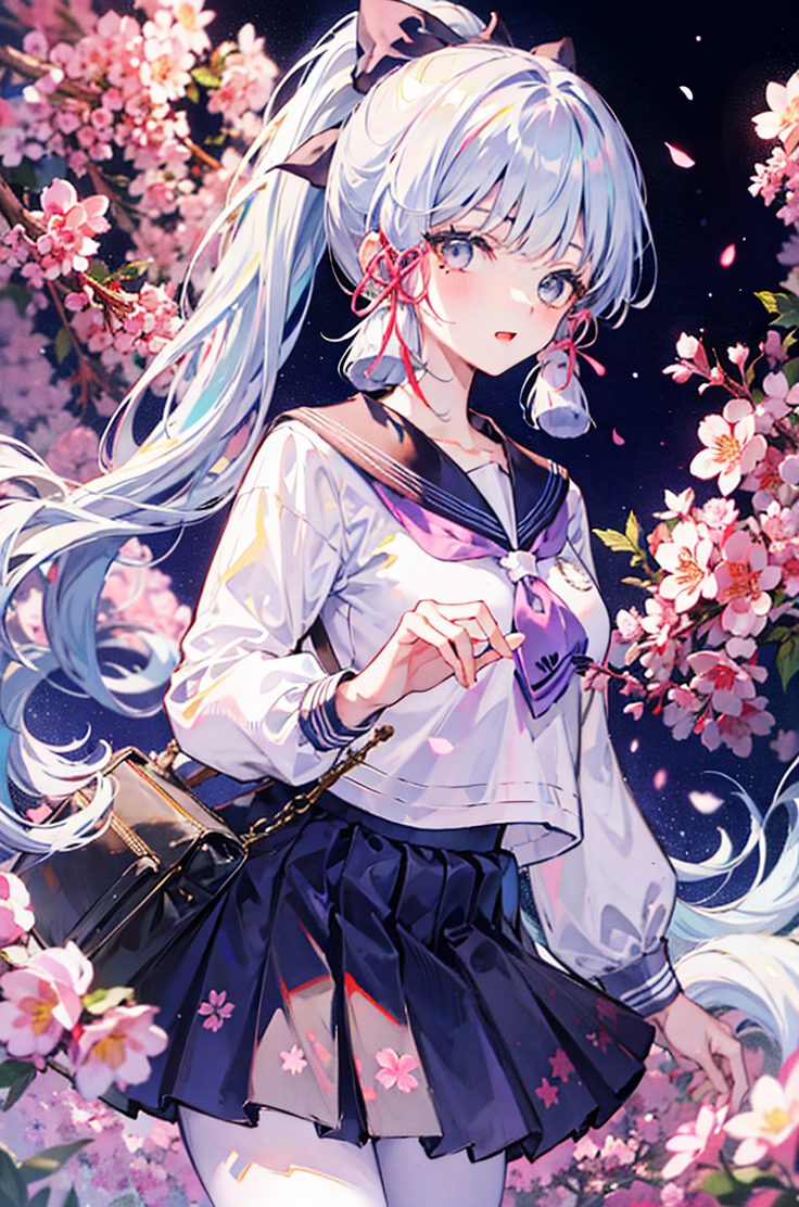 无论是深情凝视还是潇洒自如这张AI绘画全屏壁纸集