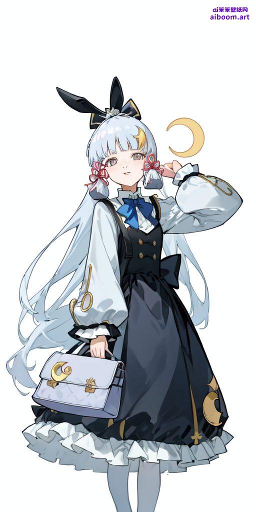 为你的日常增添一抹不凡的国漫风情手机桌布上的她