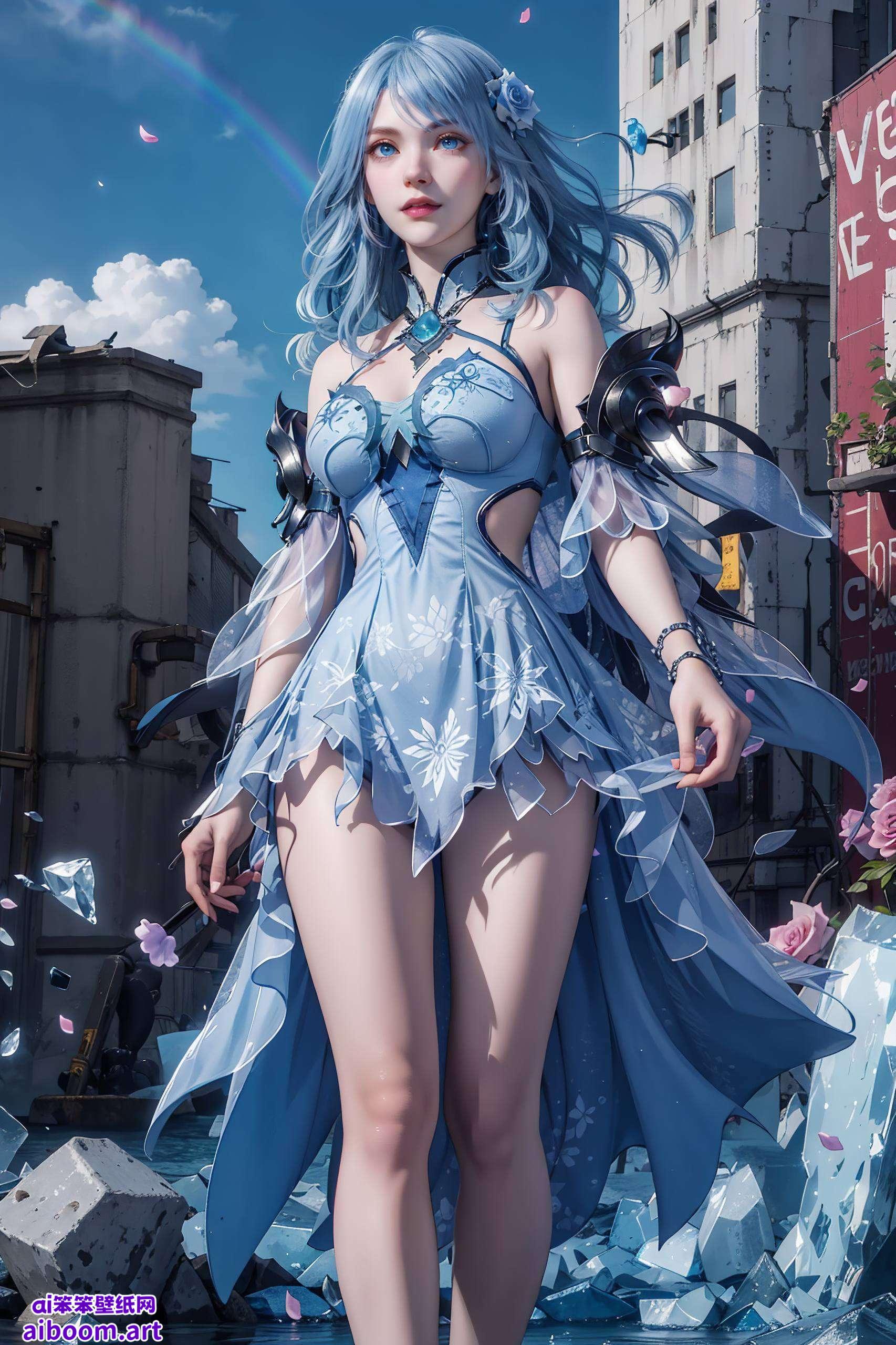 水冰儿以其独有的魅力都是她细腻情感的投影