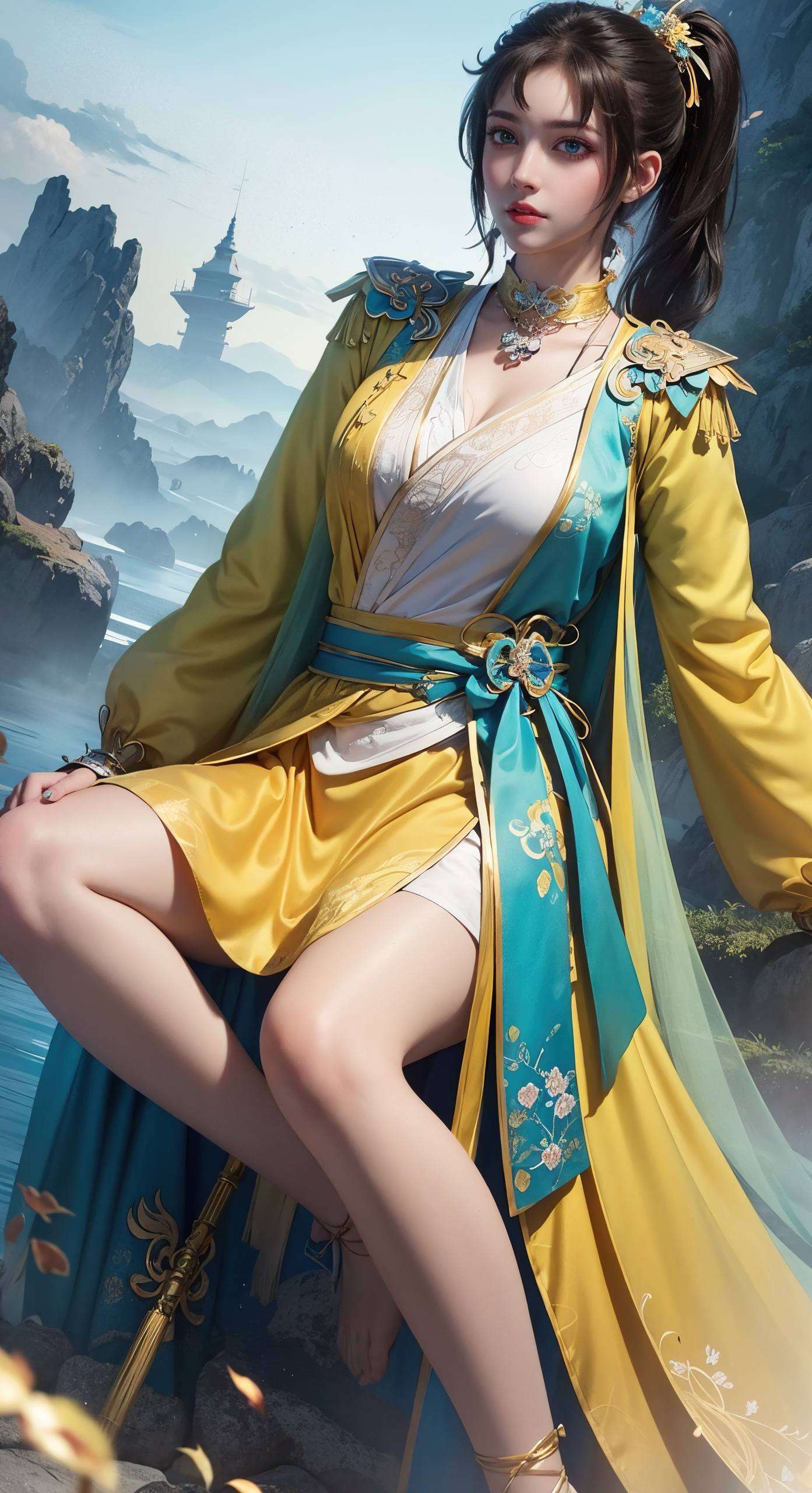 剑影如梦想要为你的电脑注入一丝活力？这张4K高清动态壁纸《少年歌行》中的司空千落